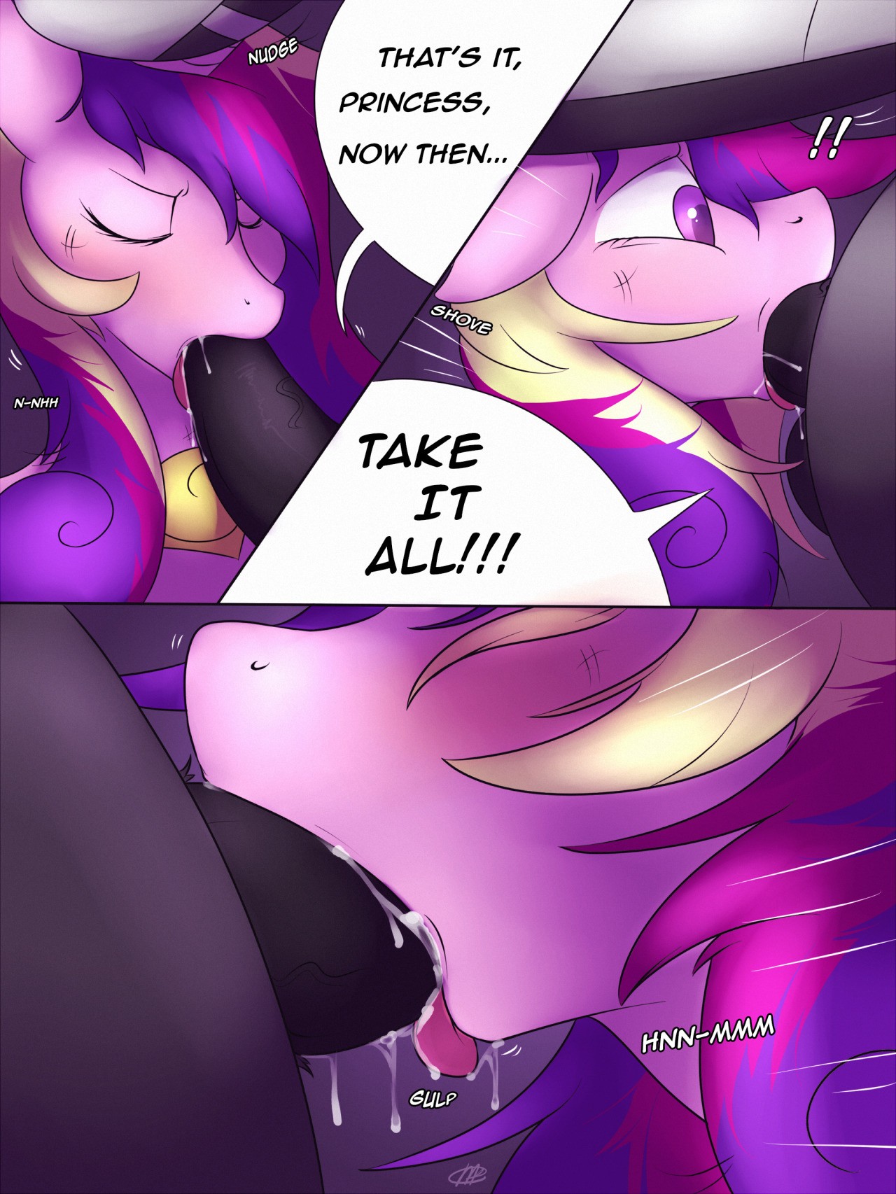 Sombra Rapes Princess Cadance porn comic picture 9