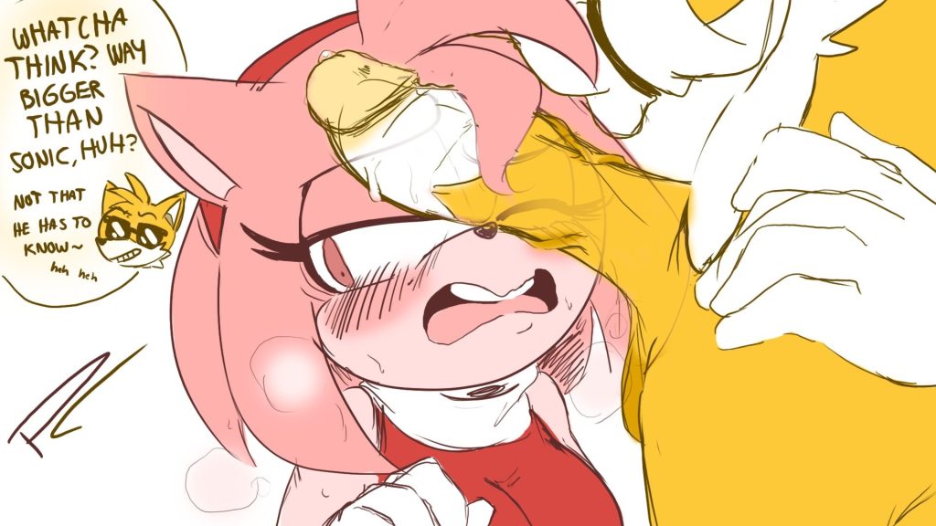 Sonic Doesn't Have To Know porn comic picture 1