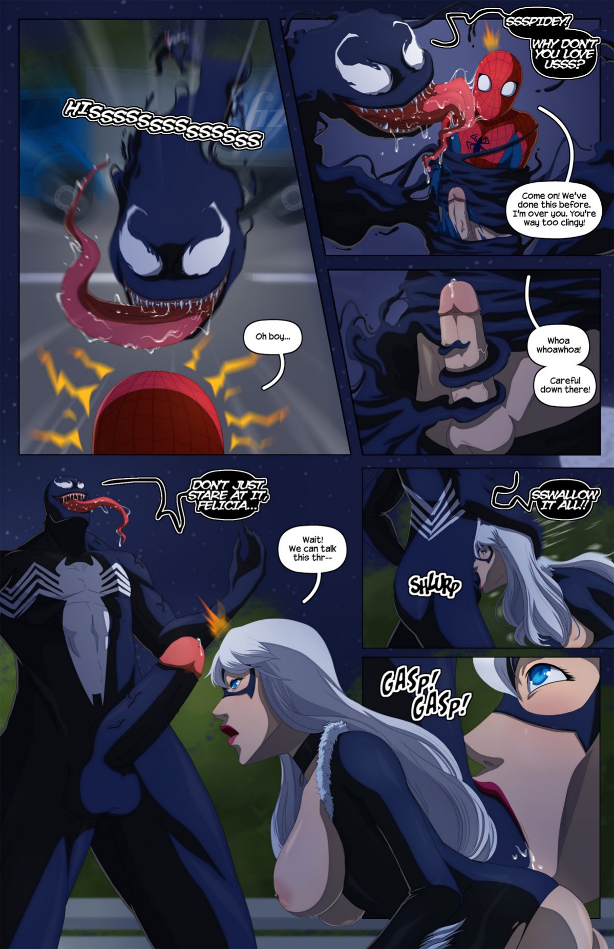 Spidernafil porn comic picture 4