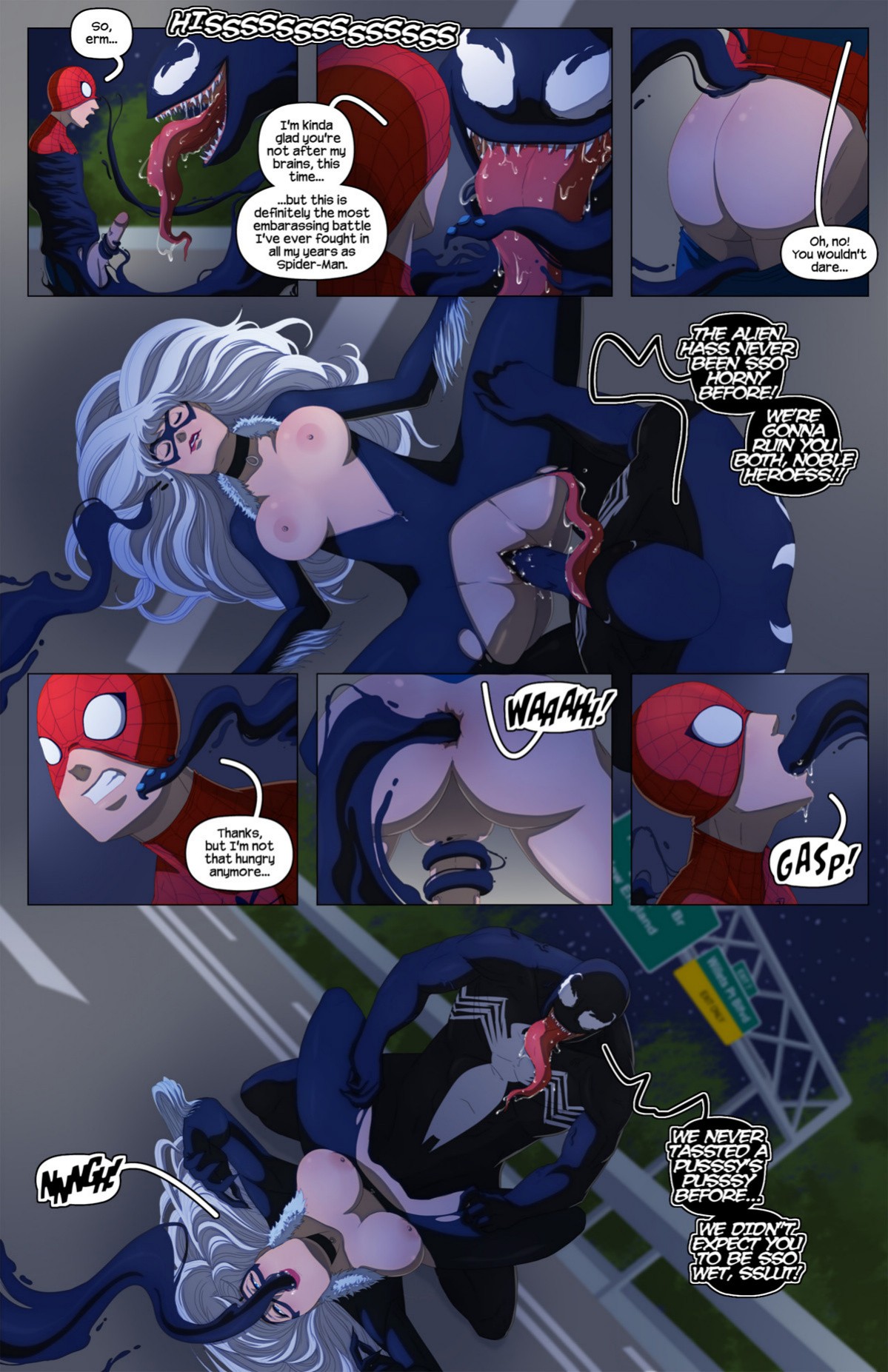 Spidernafil porn comic picture 5