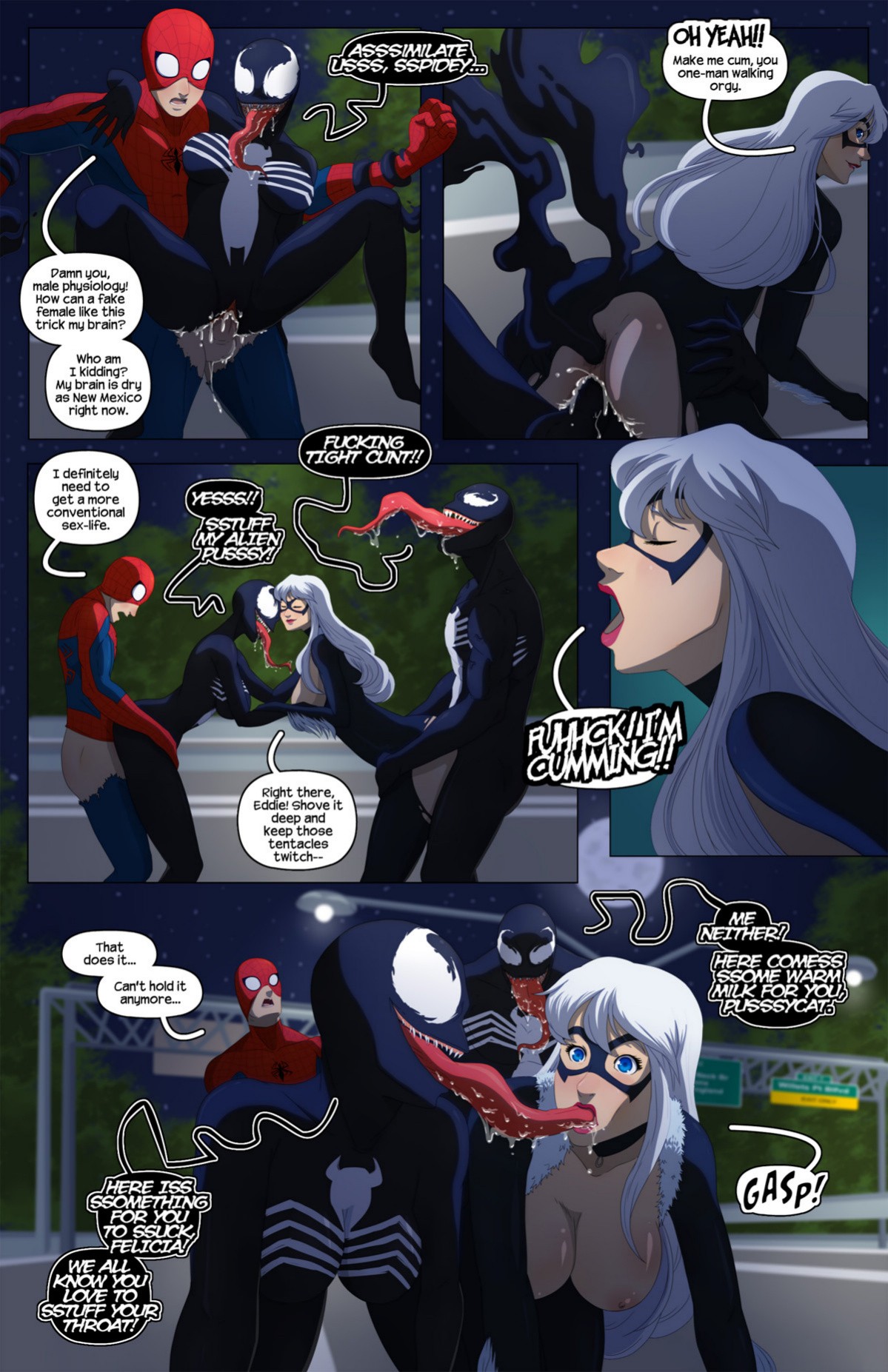 Spidernafil porn comic picture 8