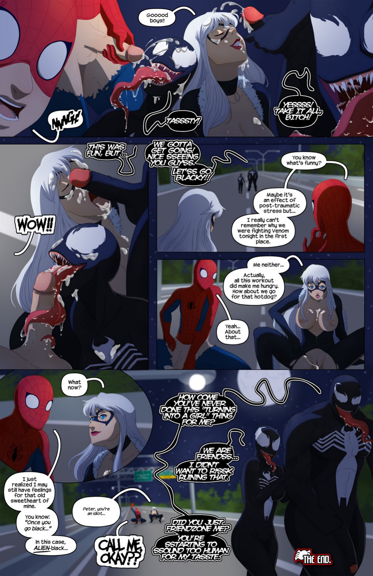 Spidernafil porn comic picture 9