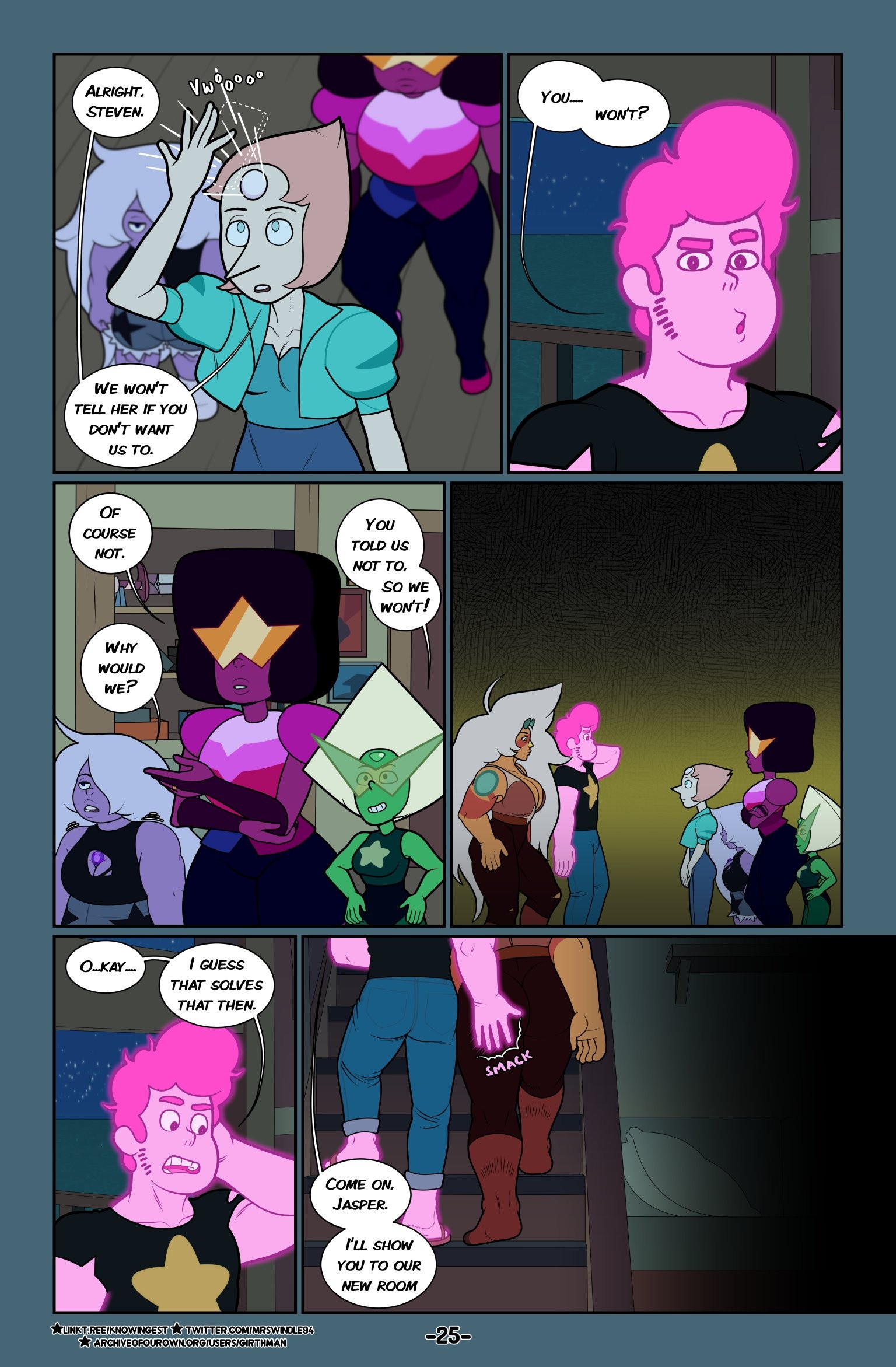 Steven Universe Fervor 1 porn comic picture 26