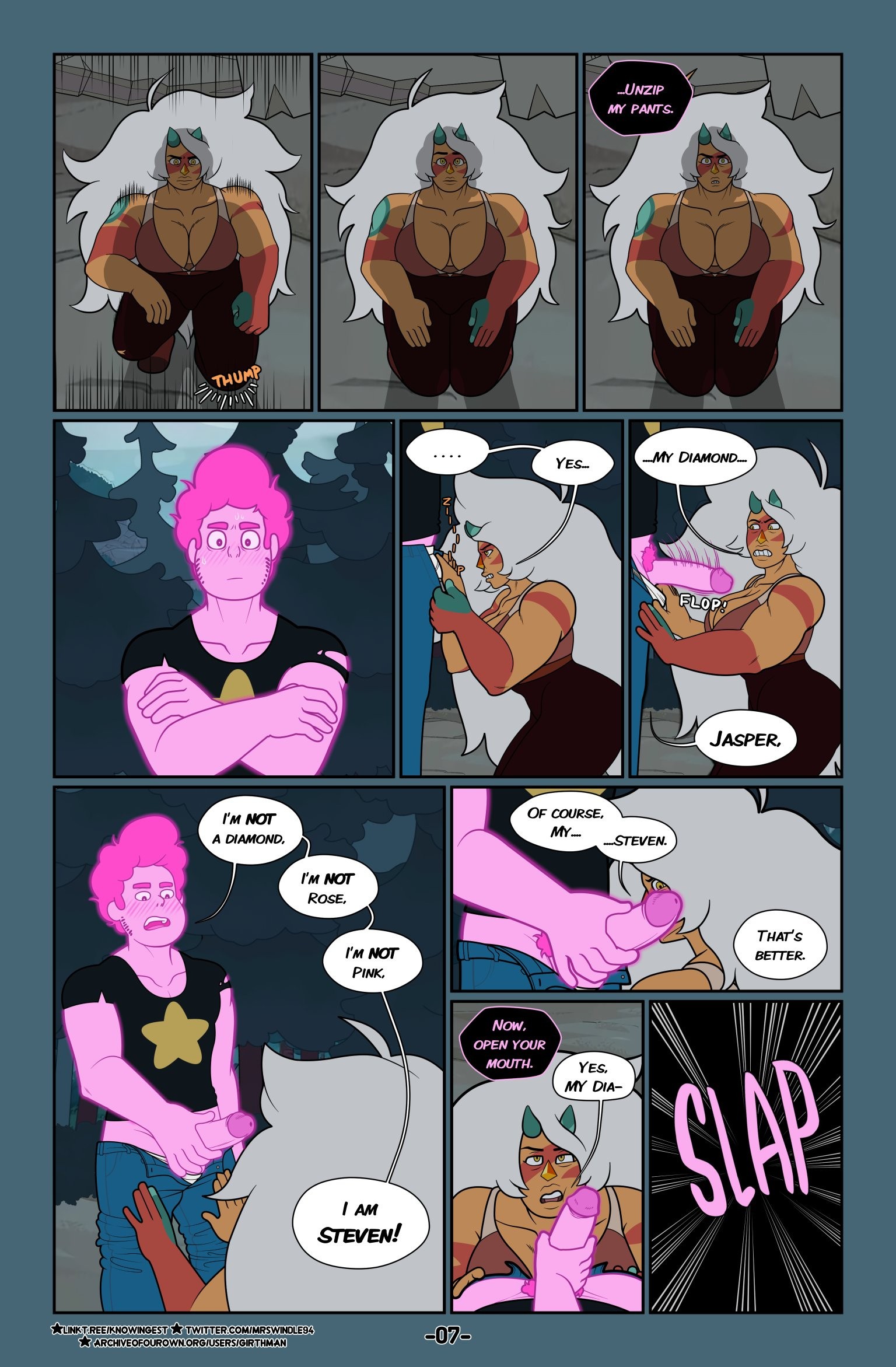 Steven Universe Fervor 1 porn comic picture 8