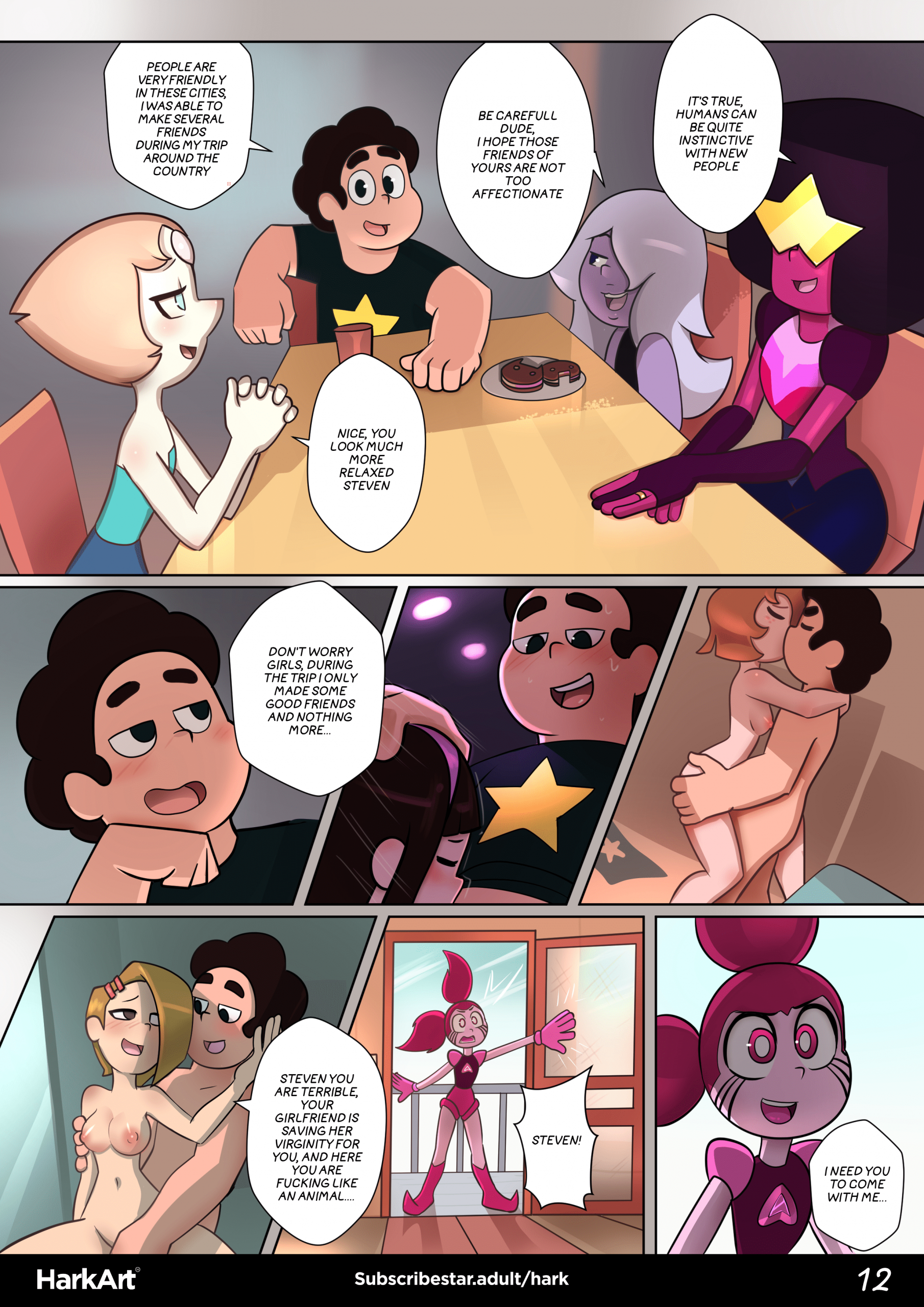 Steven's Desire porn comic picture 13