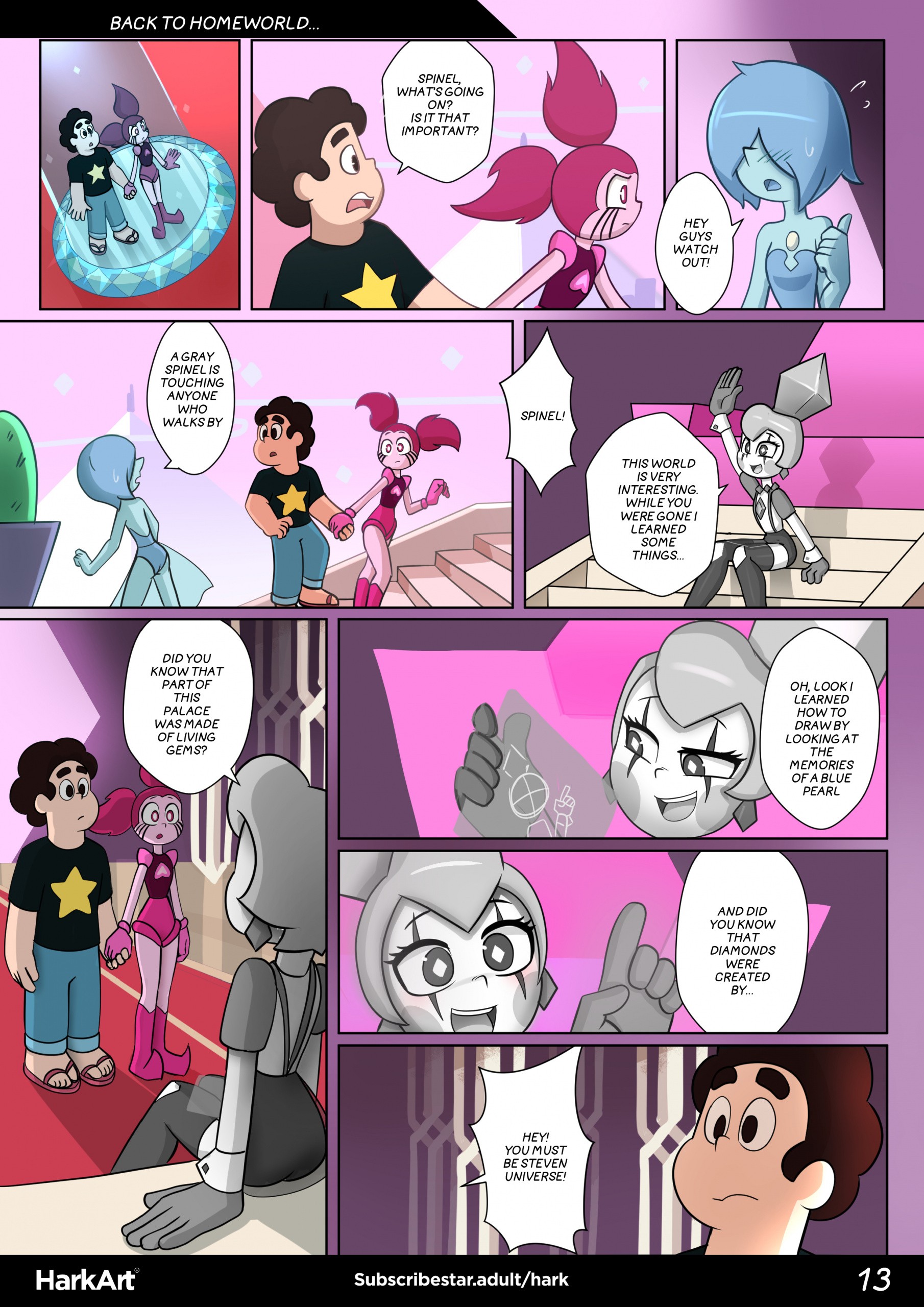 Steven's Desire porn comic picture 14