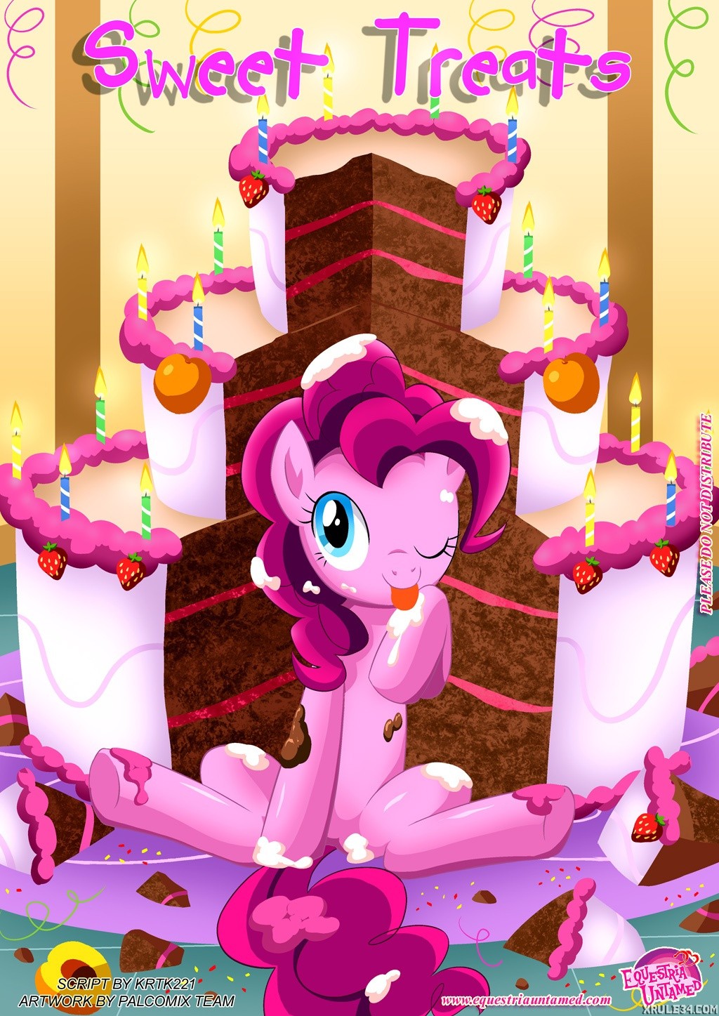 Sweet Treats MLP porn comic picture 1