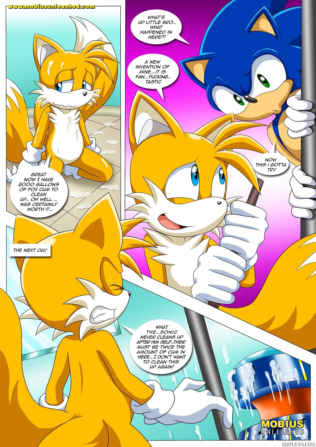 Tails Tinkering's porn comic picture 9