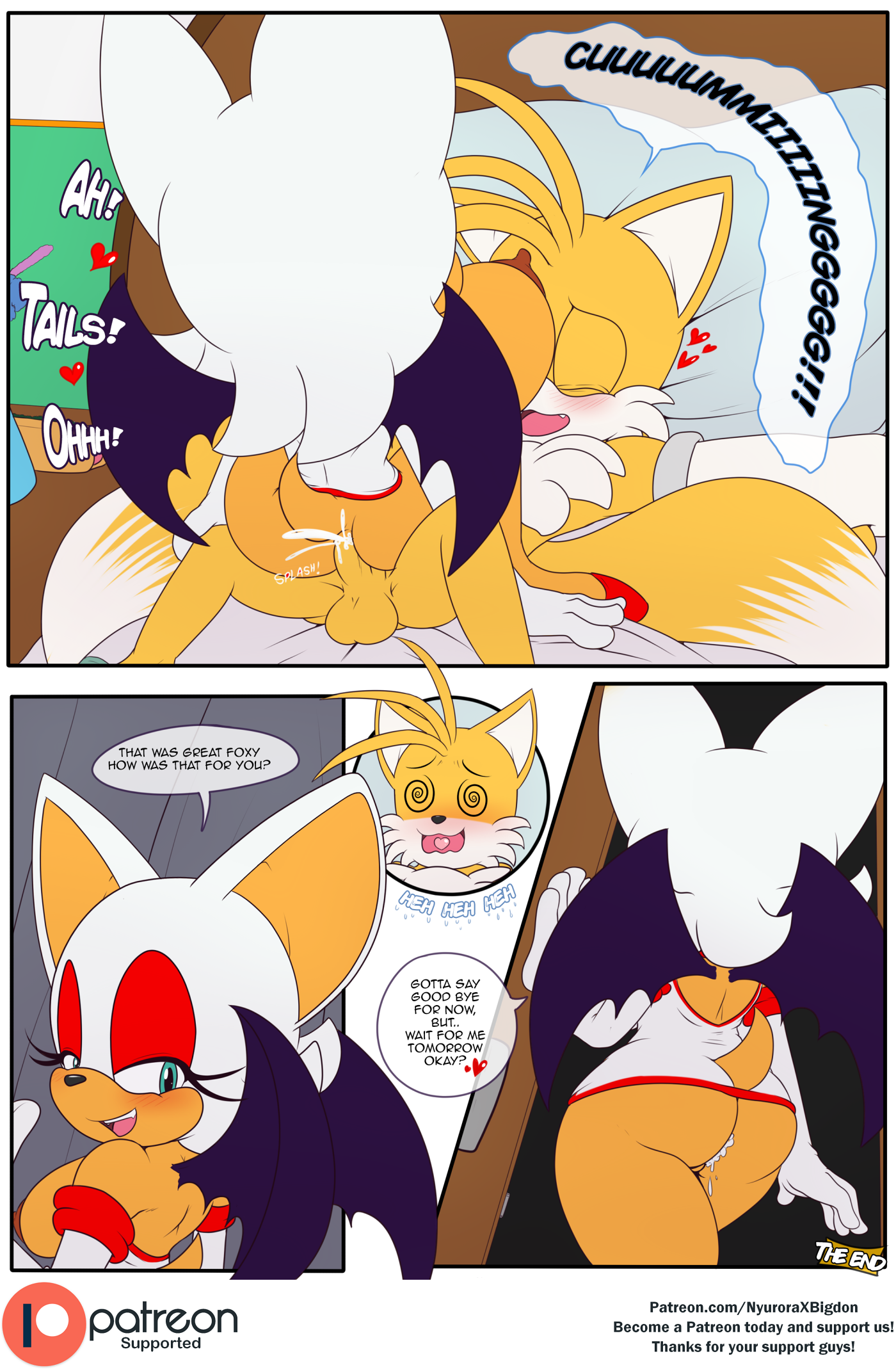 Tail's Treatment porn comic picture 4