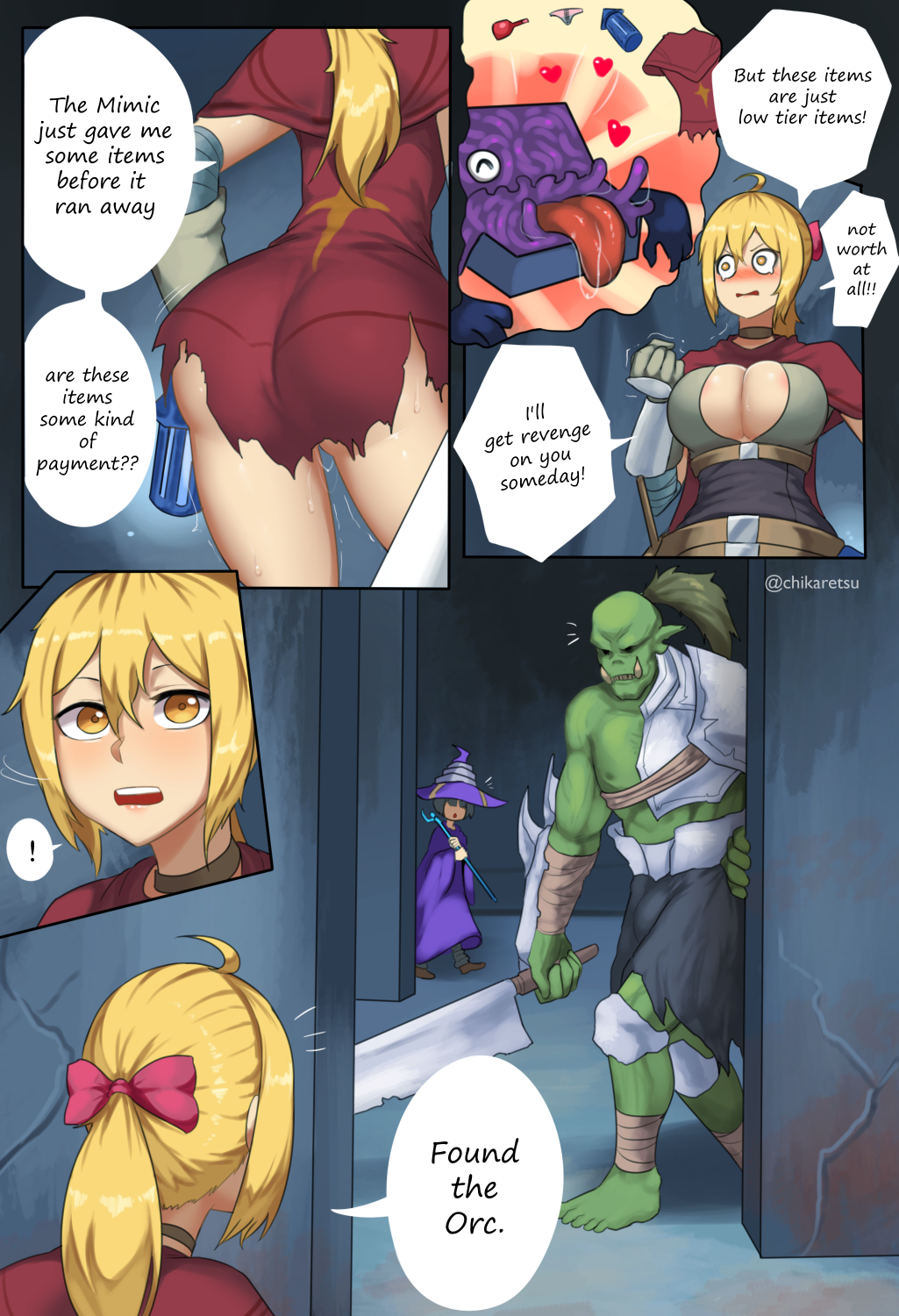 The Adventures of Lune porn comic picture 9