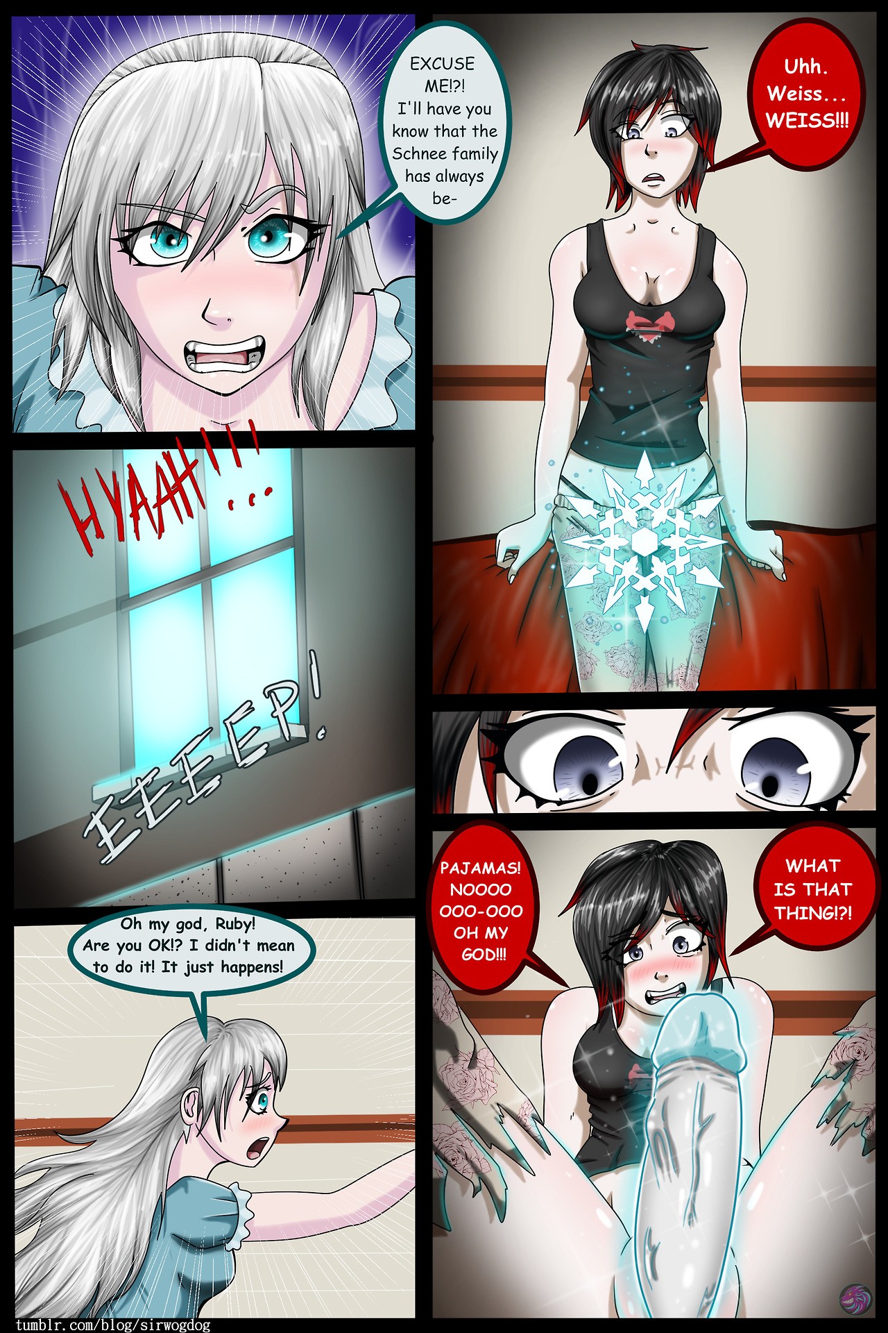 The Happy Accident porn comic picture 3