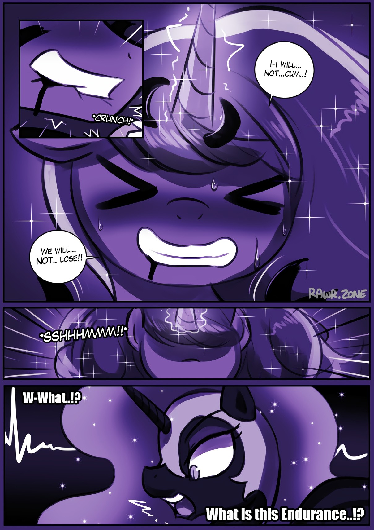 The Nightmare Moon Struggle porn comic picture 7