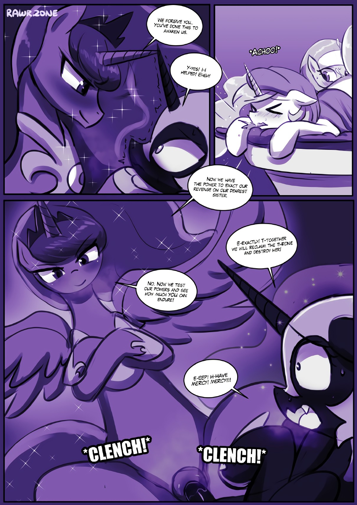 The Nightmare Moon Struggle porn comic picture 9