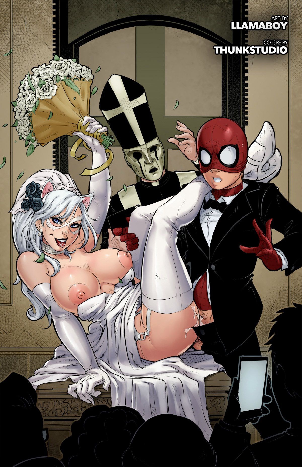 The Nuptials of Spider-Man & Black Cat porn comic picture 11