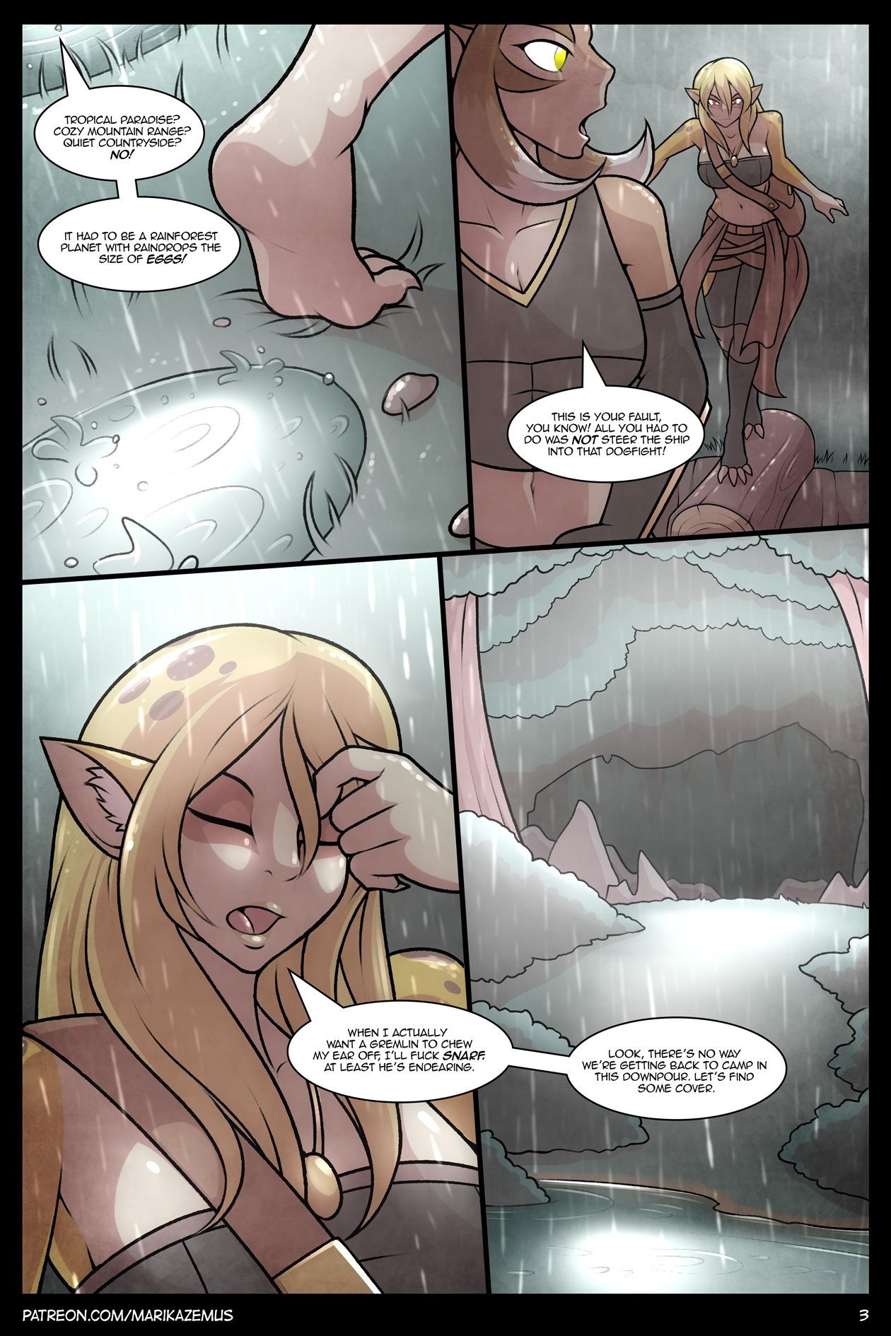 Thundercats: Heavy Rain porn comic picture 3