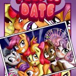 Triple Date porn comic picture 1