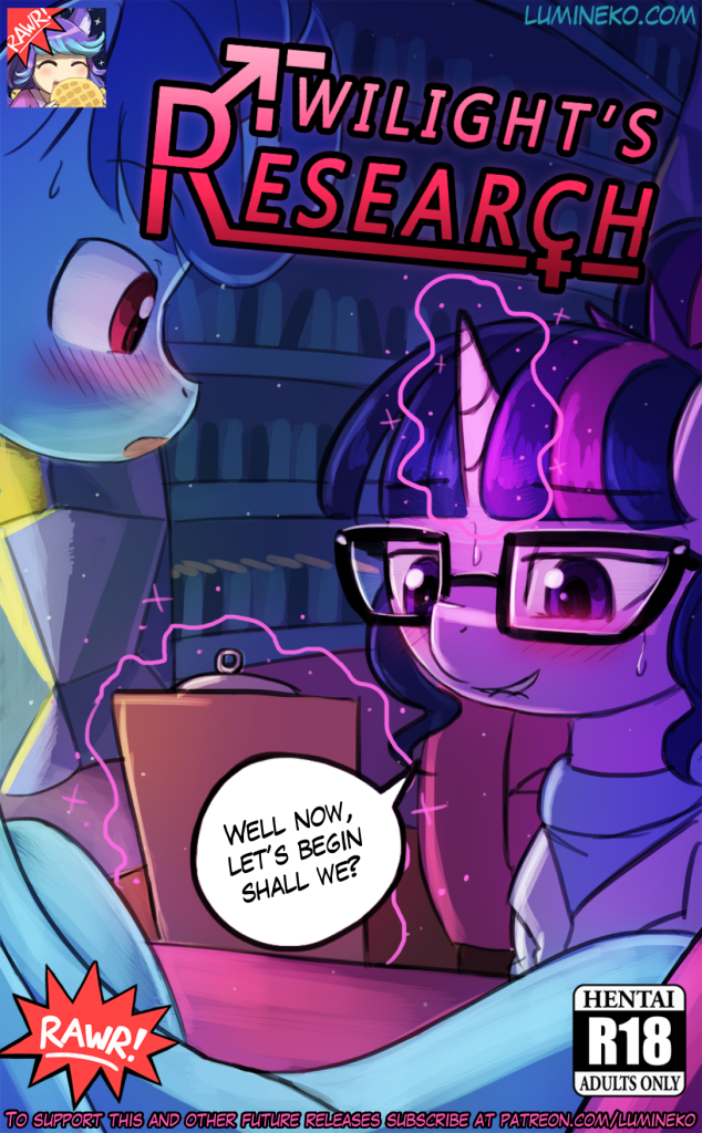 Twilight's Research porn comic picture 1