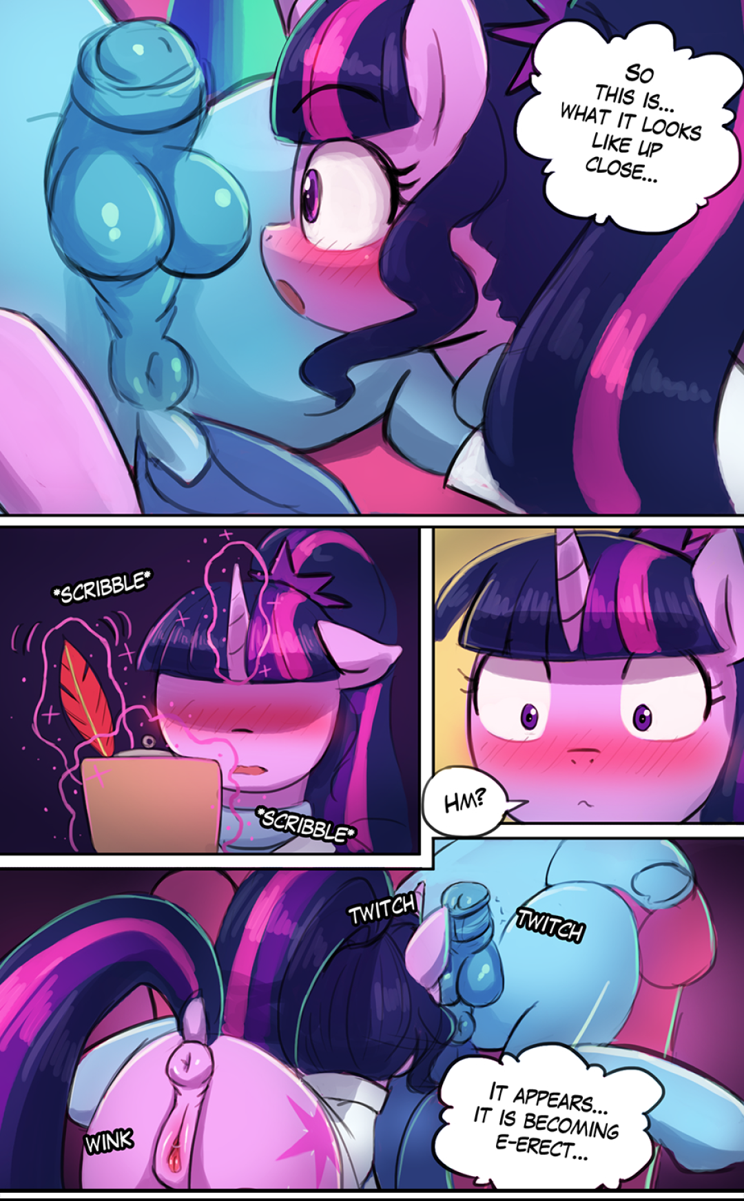 Twilight's Research porn comic picture 4