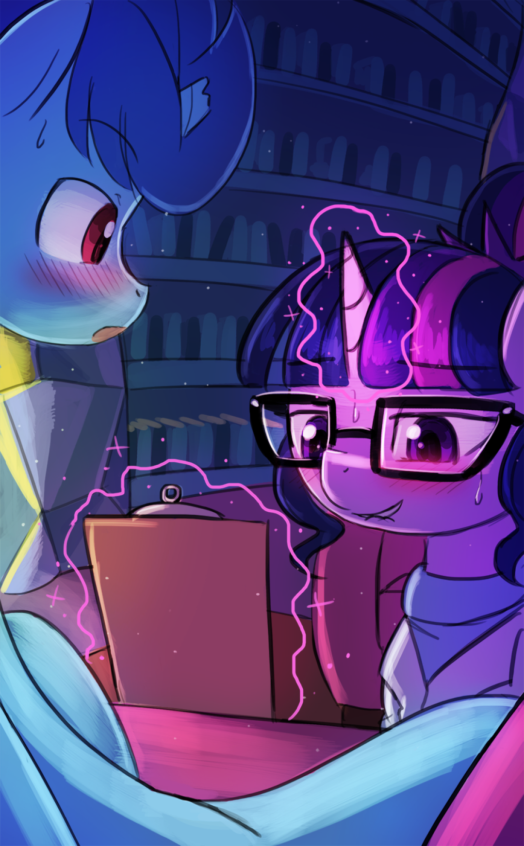 Twilight's Research porn comic picture 9