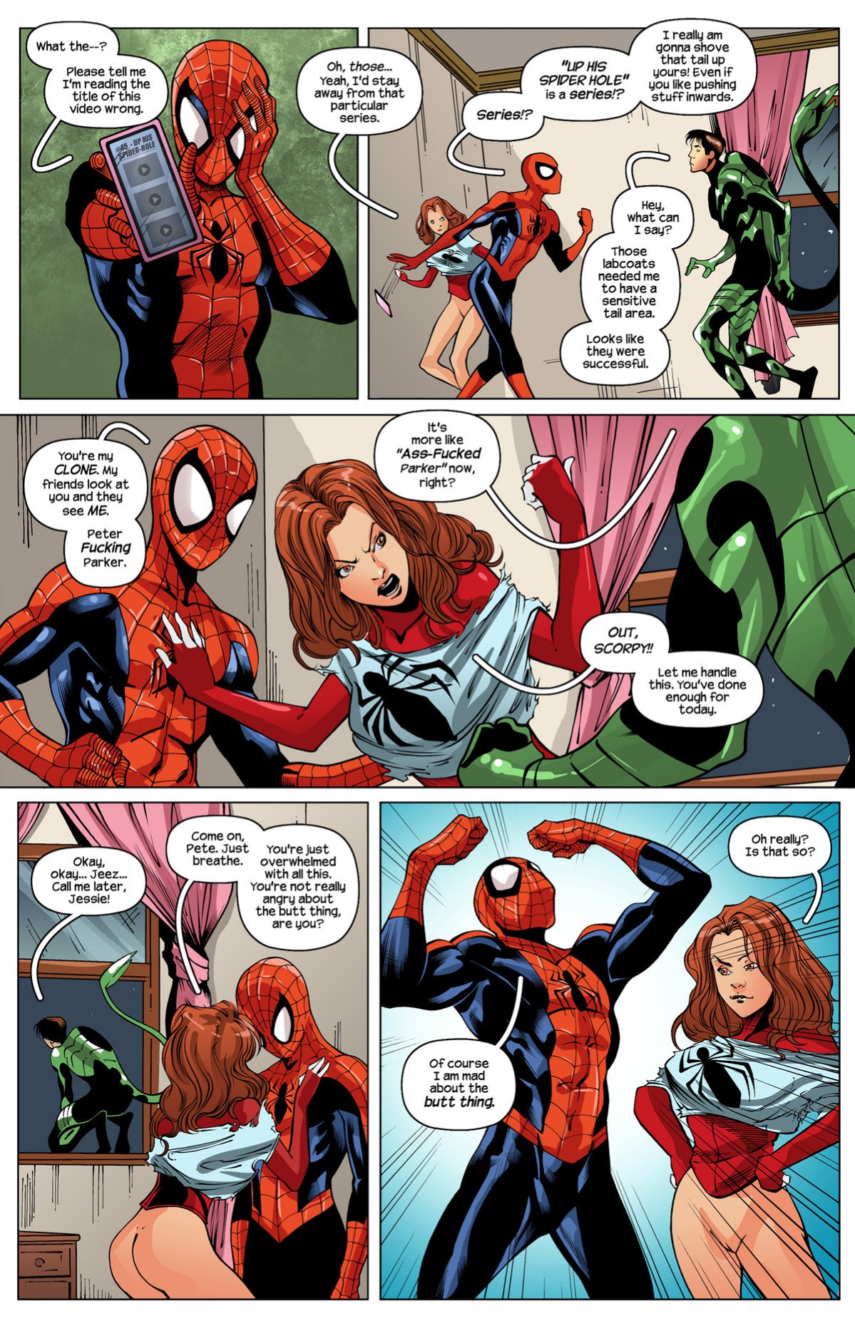 Ultimate Spider-Man XXX 12 - Spidercest porn comic picture 3