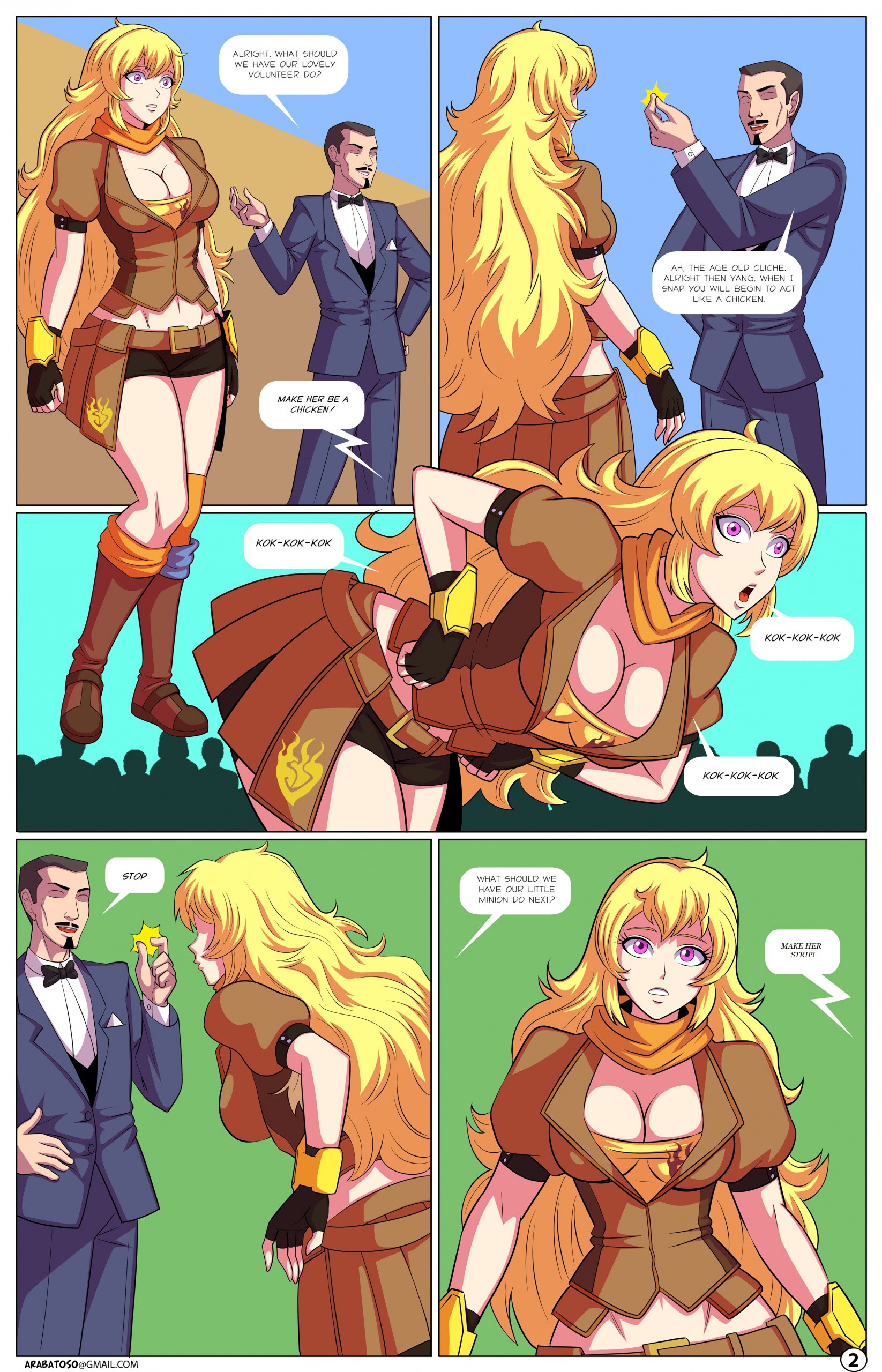 Universe H porn comic picture 2