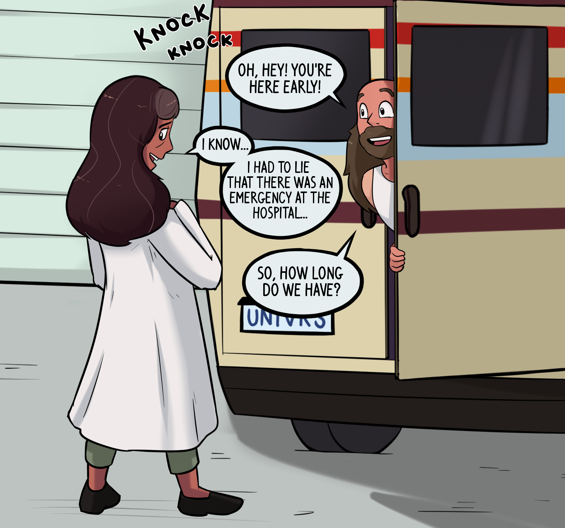 Van Fun porn comic picture 1