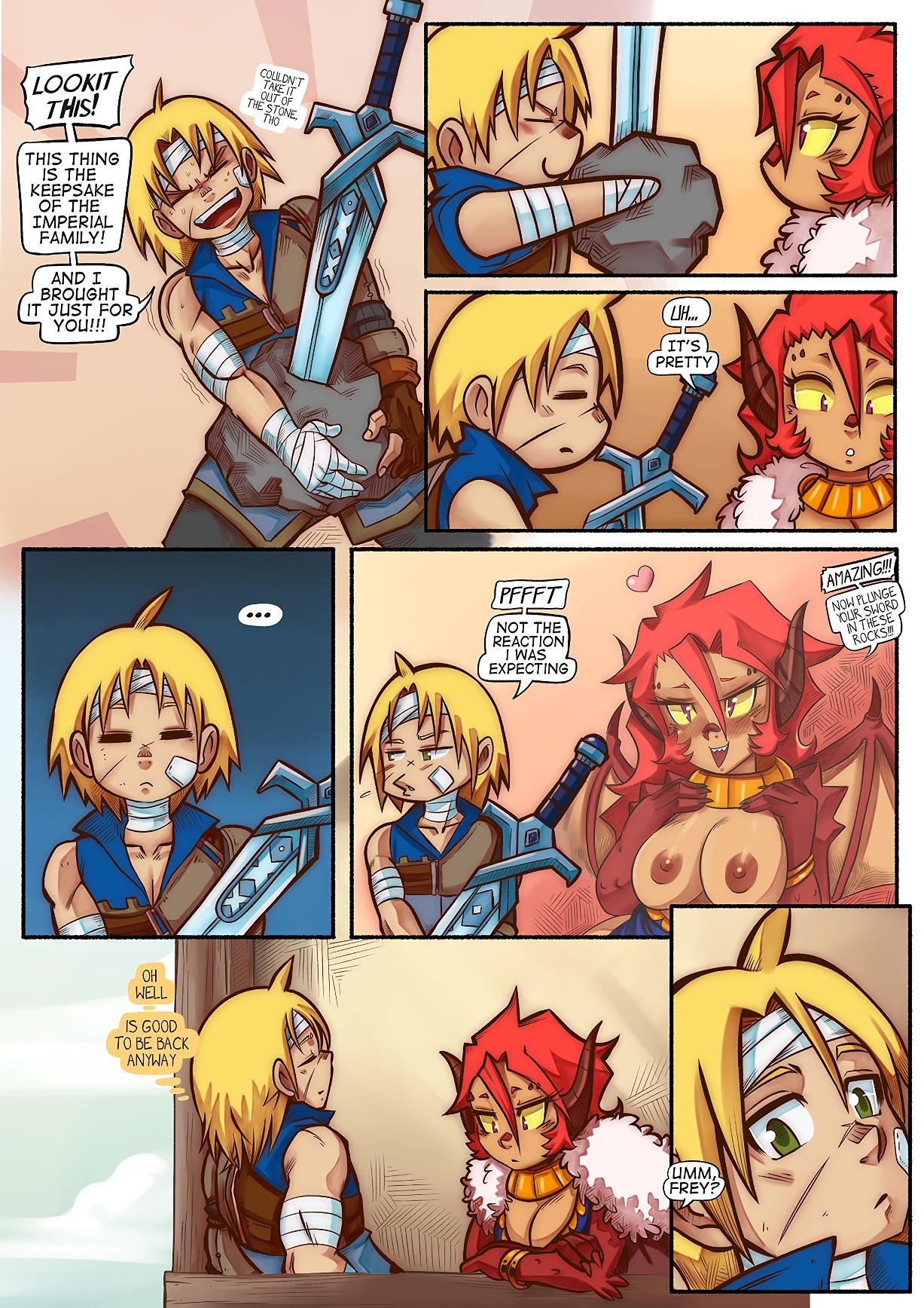 Vanilla Fantasy 3 porn comic picture 62