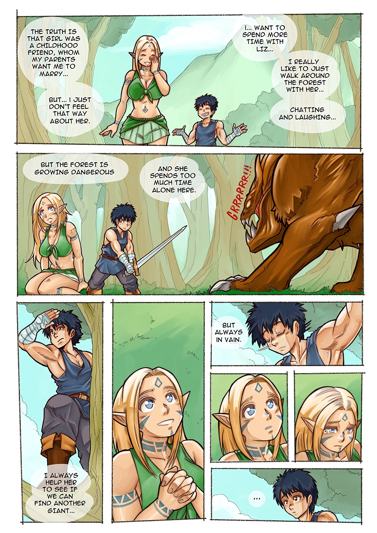 Vanilla Fantasy porn comic picture 33