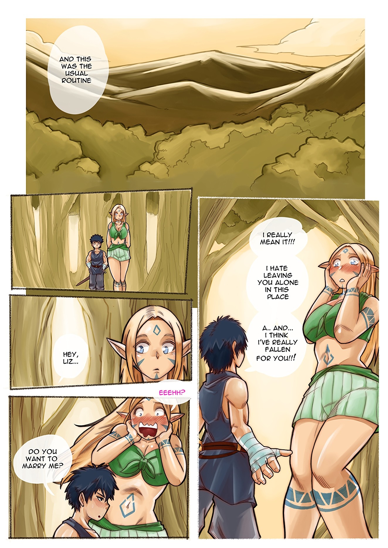 Vanilla Fantasy porn comic picture 35