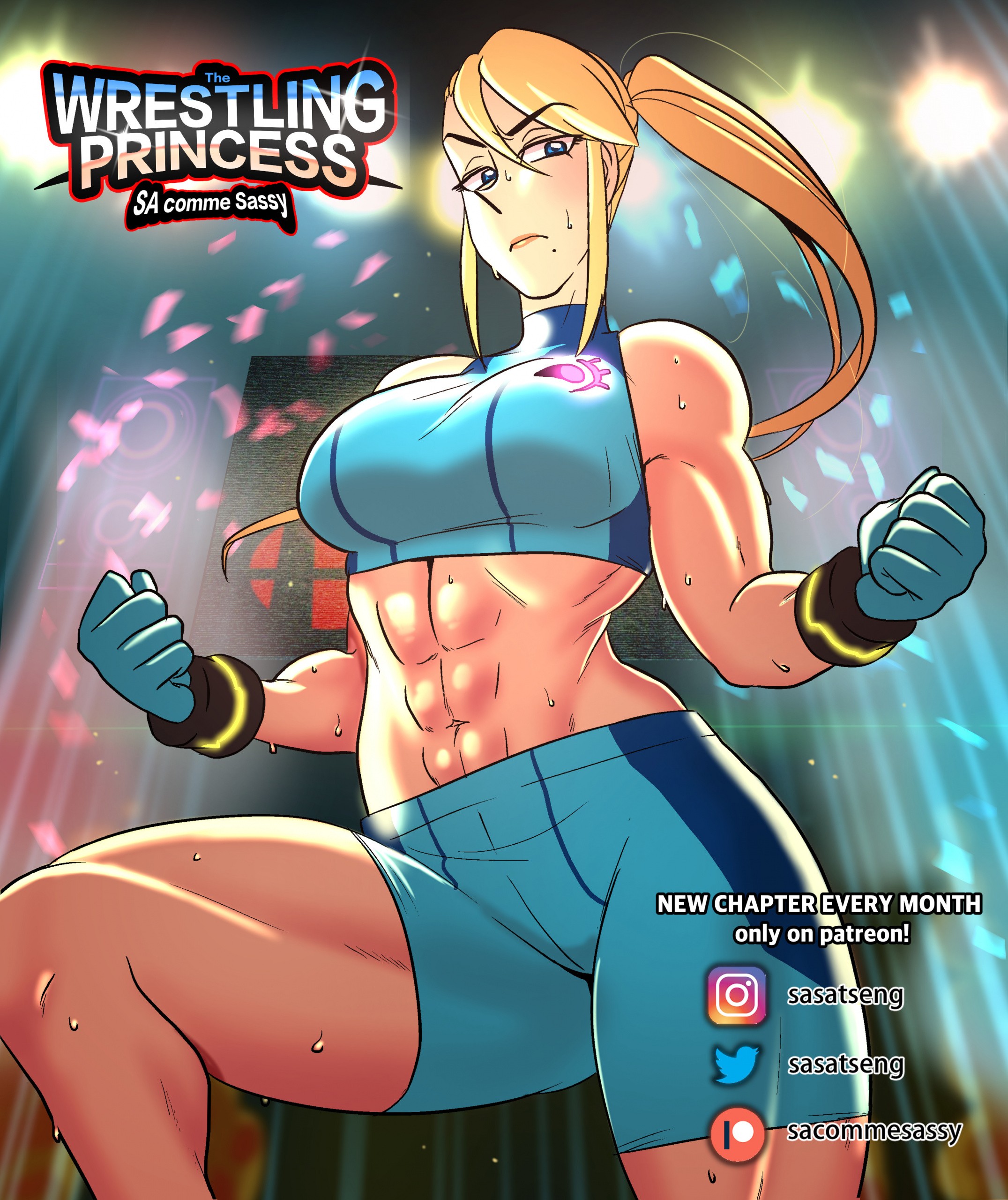 Wrestling Princess 1 porn comic picture 17