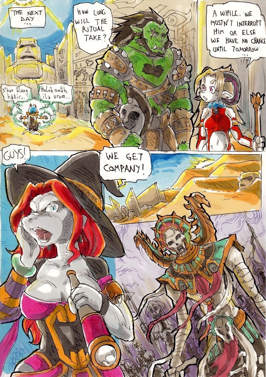 Anubis Stories 4 - Desert Collossus porn comic picture 12