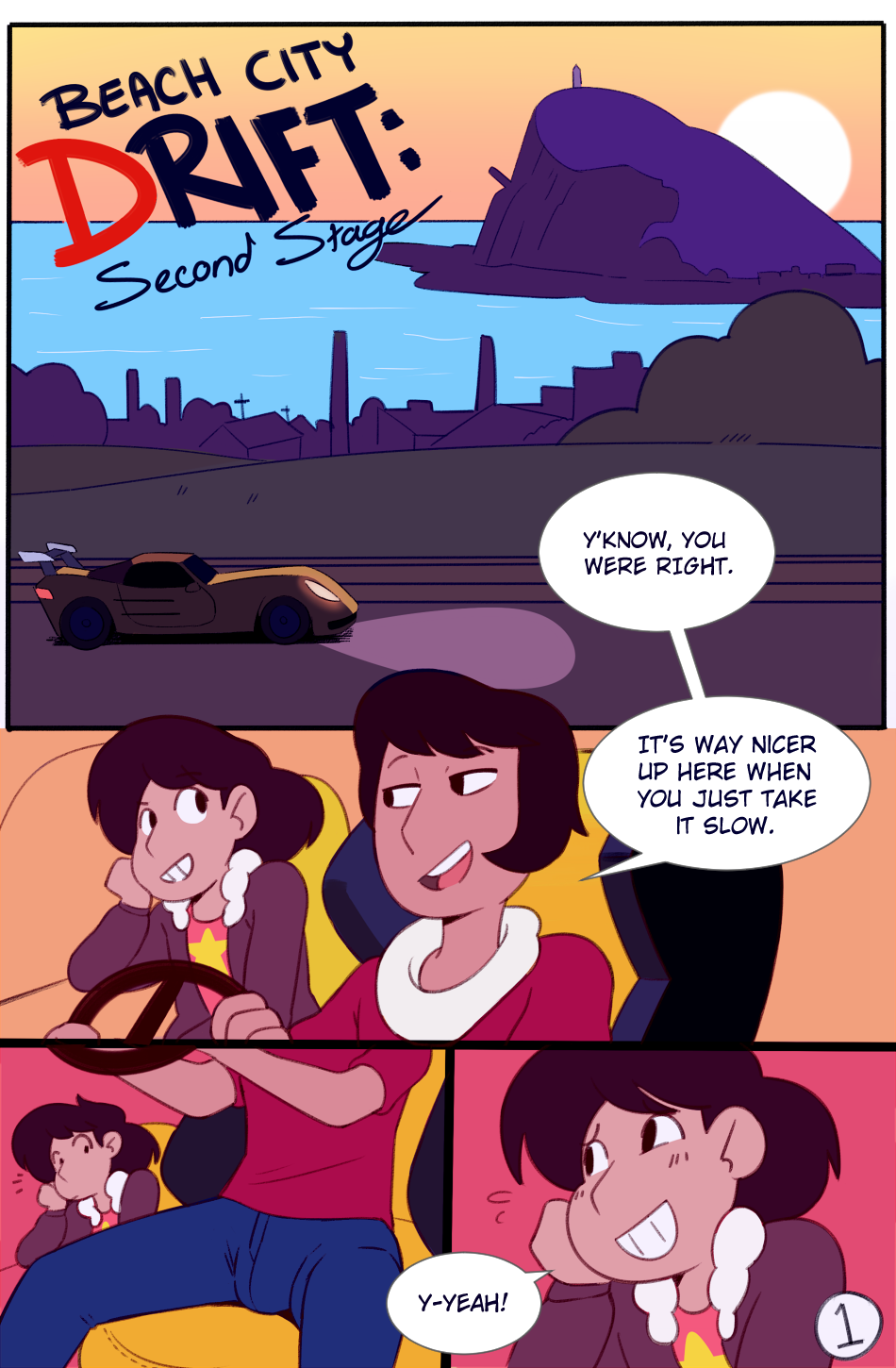 Beach City Drift: Second Stage porn comic picture 1