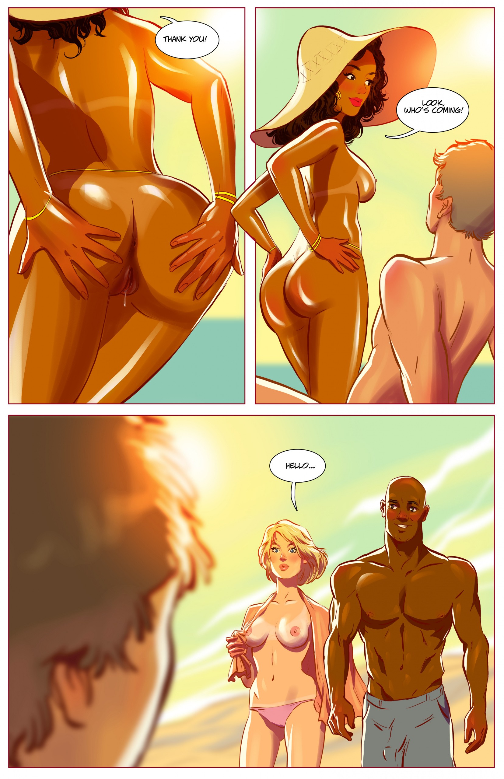 Swinging Island porn comic picture 12