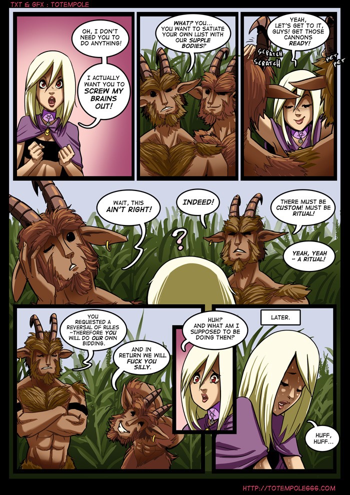 The Cummoner 04: Hard Lesson porn comic picture 8