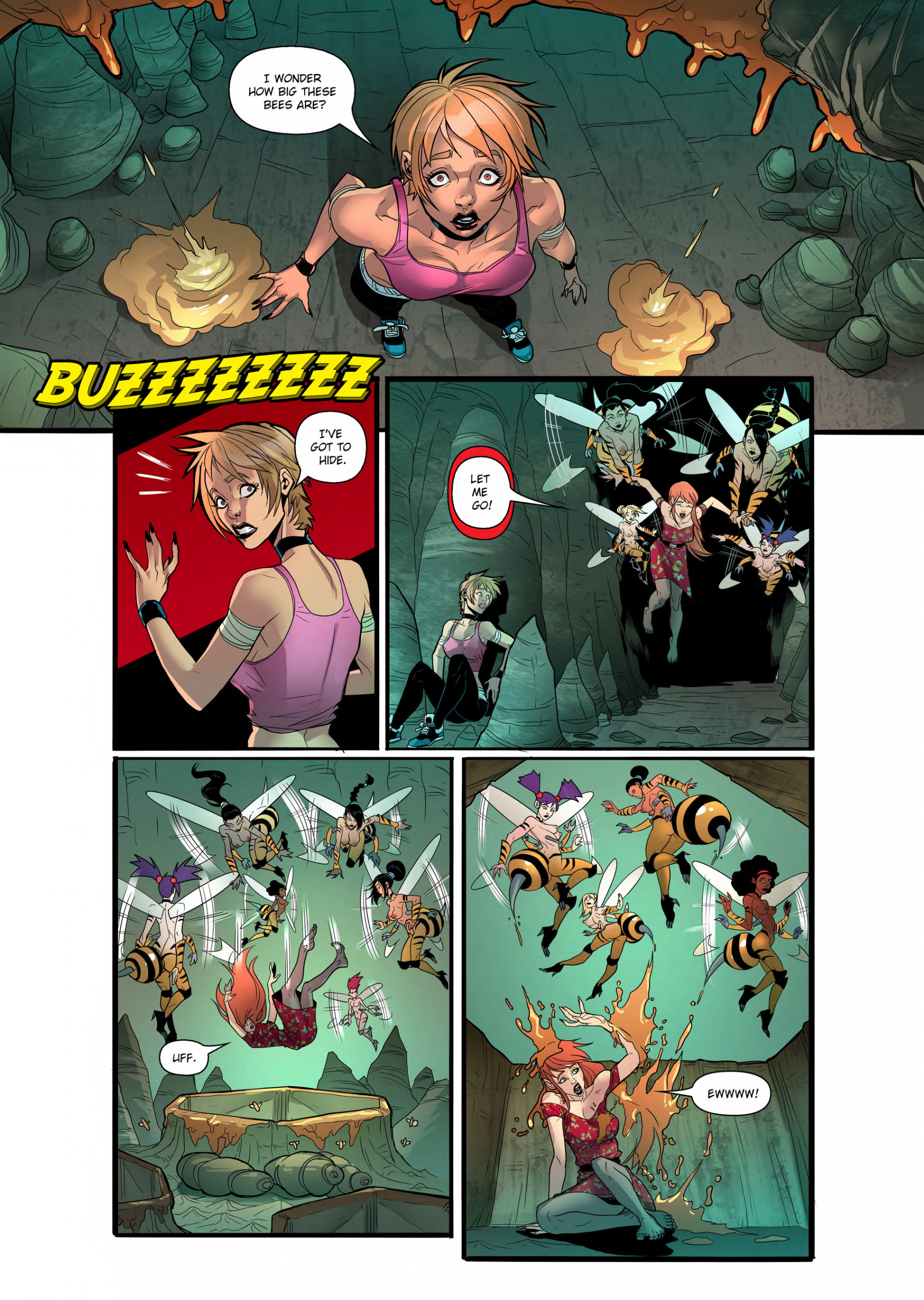 The Hive - A Bit O' Honey porn comic picture 4