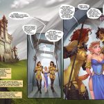 Captive of the Orcs porn comic picture 1