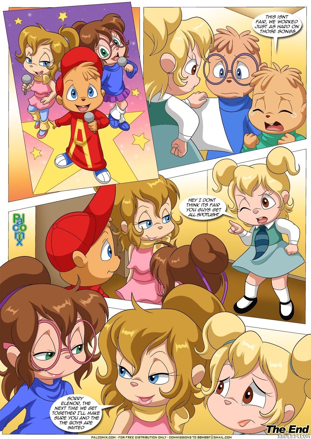 Chipettes gone wild porn comic picture 17