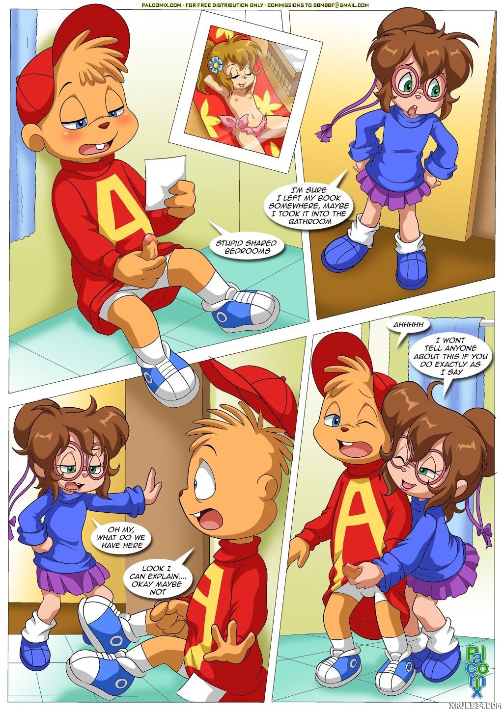 Chipettes gone wild porn comic picture 2