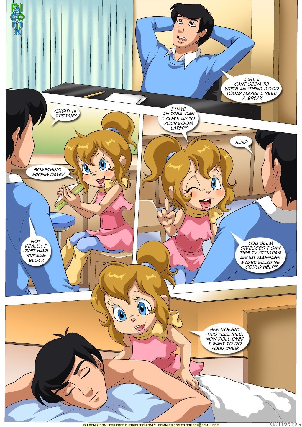 Chipettes gone wild porn comic picture 6