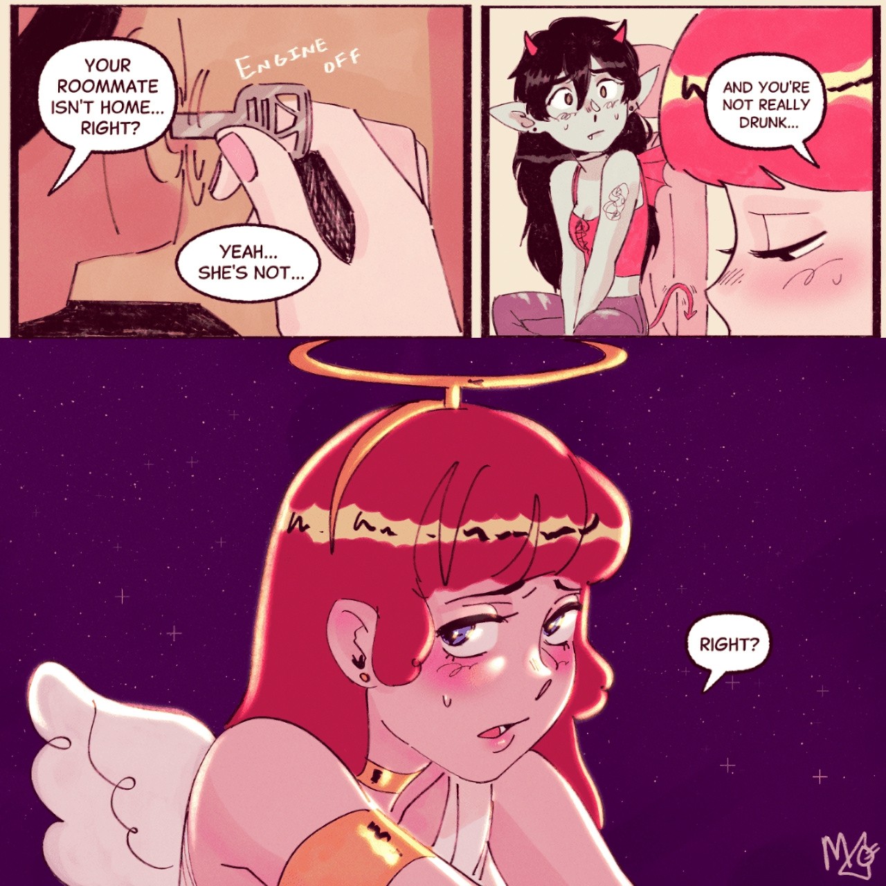 Horns & Halos - A Bubbline Fancomic porn comic picture 43