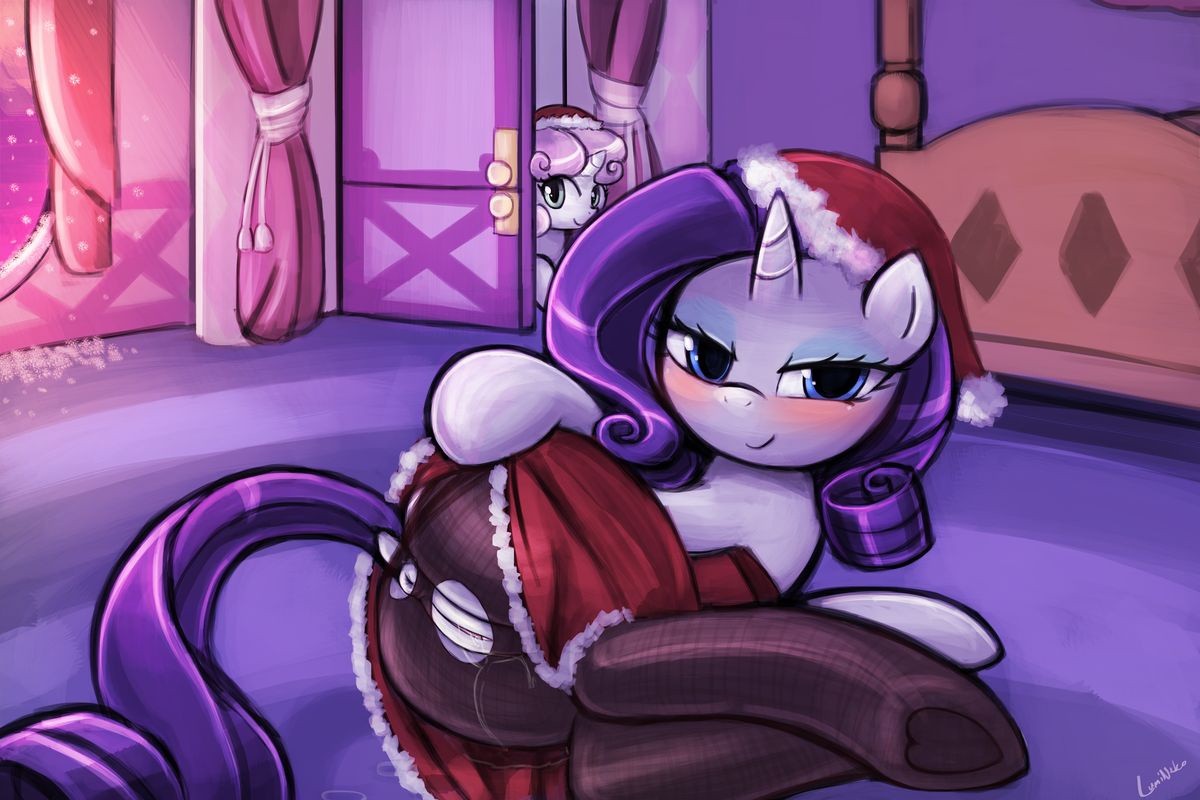 Merry Hoofmas porn comic picture 55