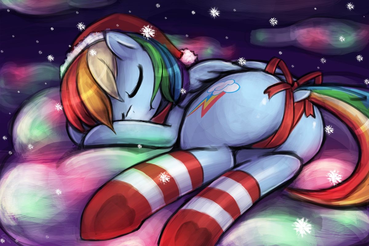 Merry Hoofmas porn comic picture 59