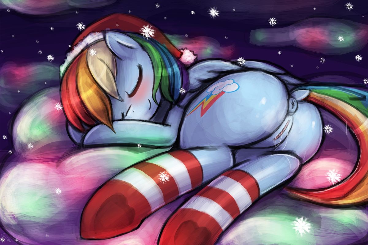 Merry Hoofmas porn comic picture 72