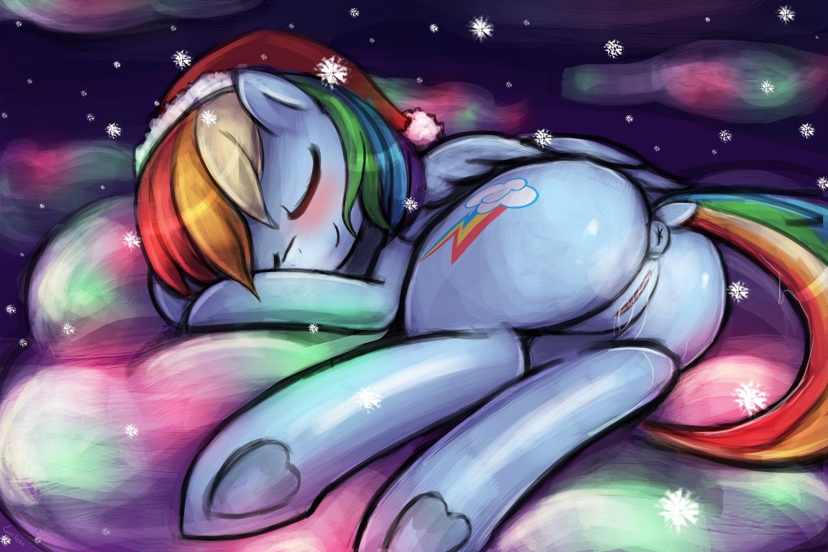 Merry Hoofmas porn comic picture 75