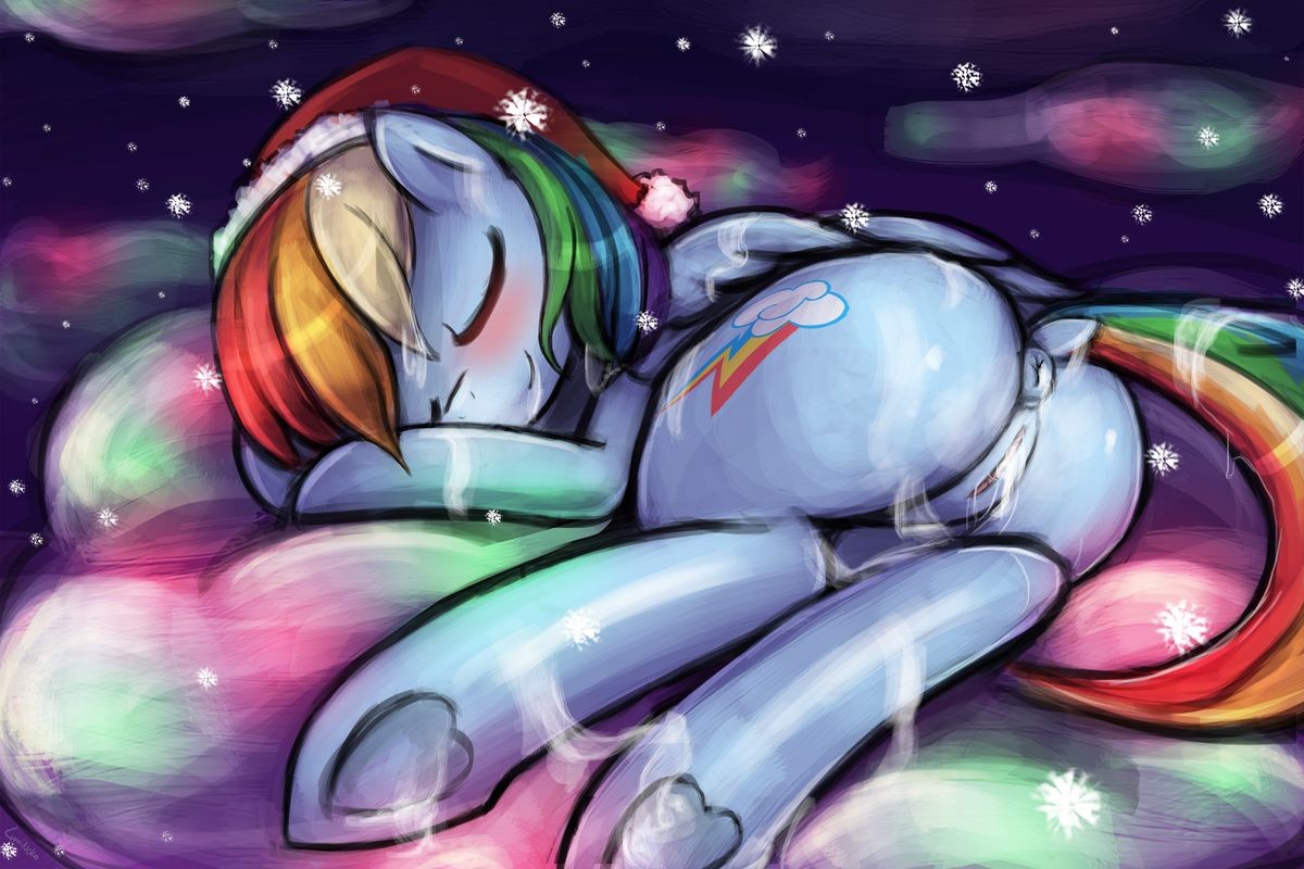 Merry Hoofmas porn comic picture 76