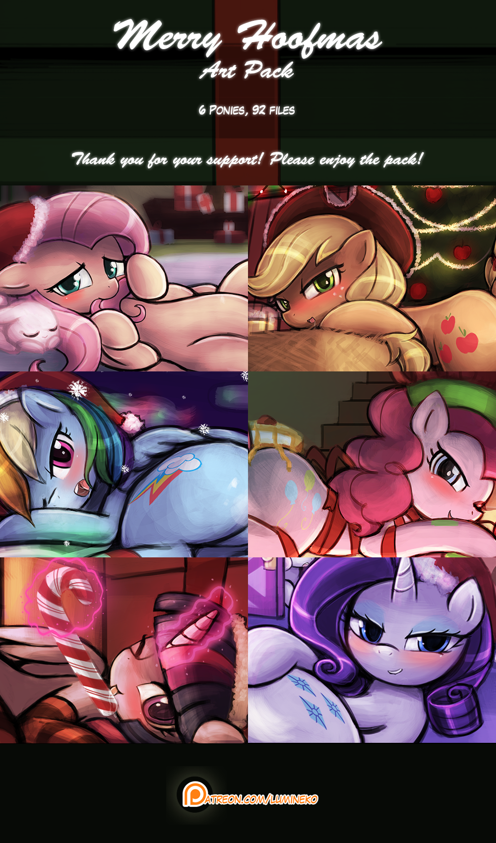 Merry Hoofmas porn comic picture 77