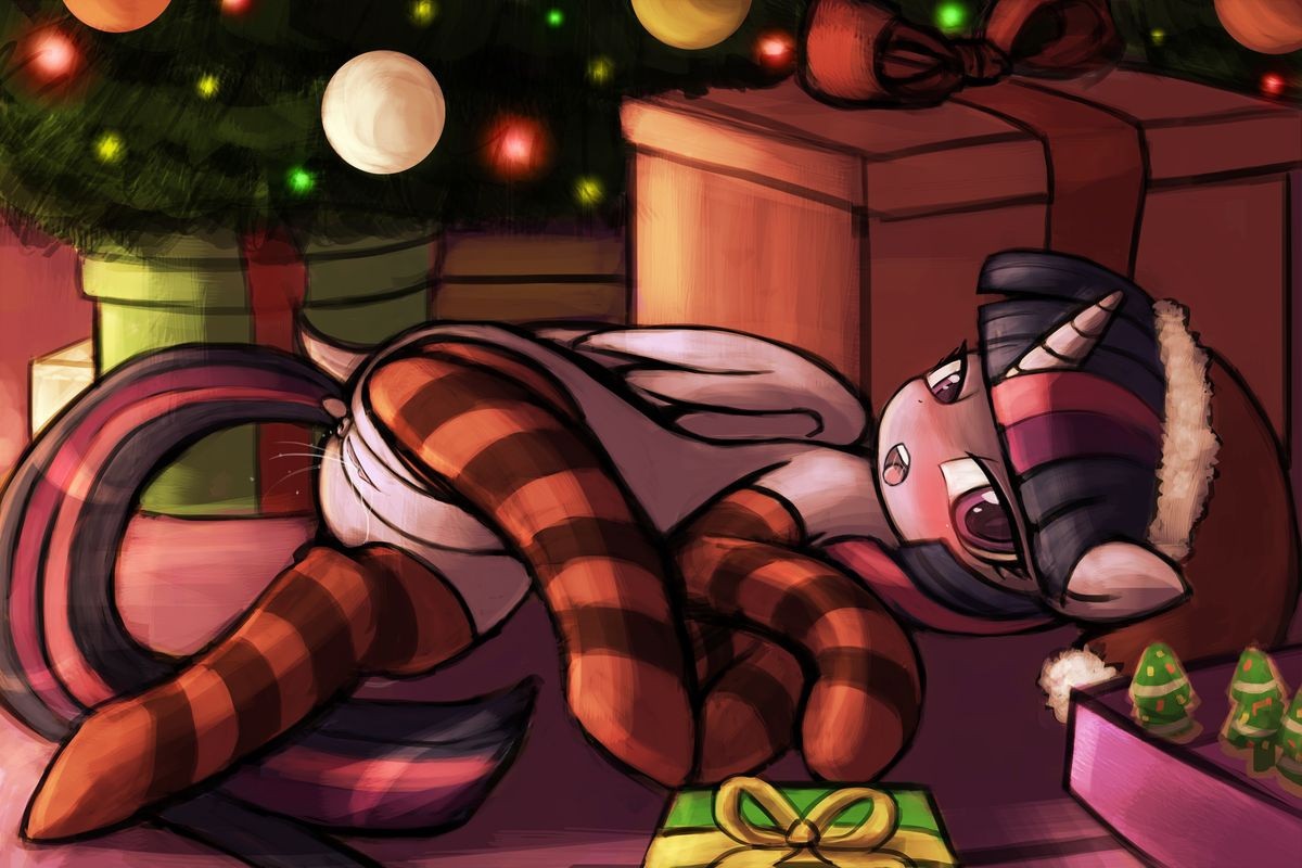 Merry Hoofmas porn comic picture 83