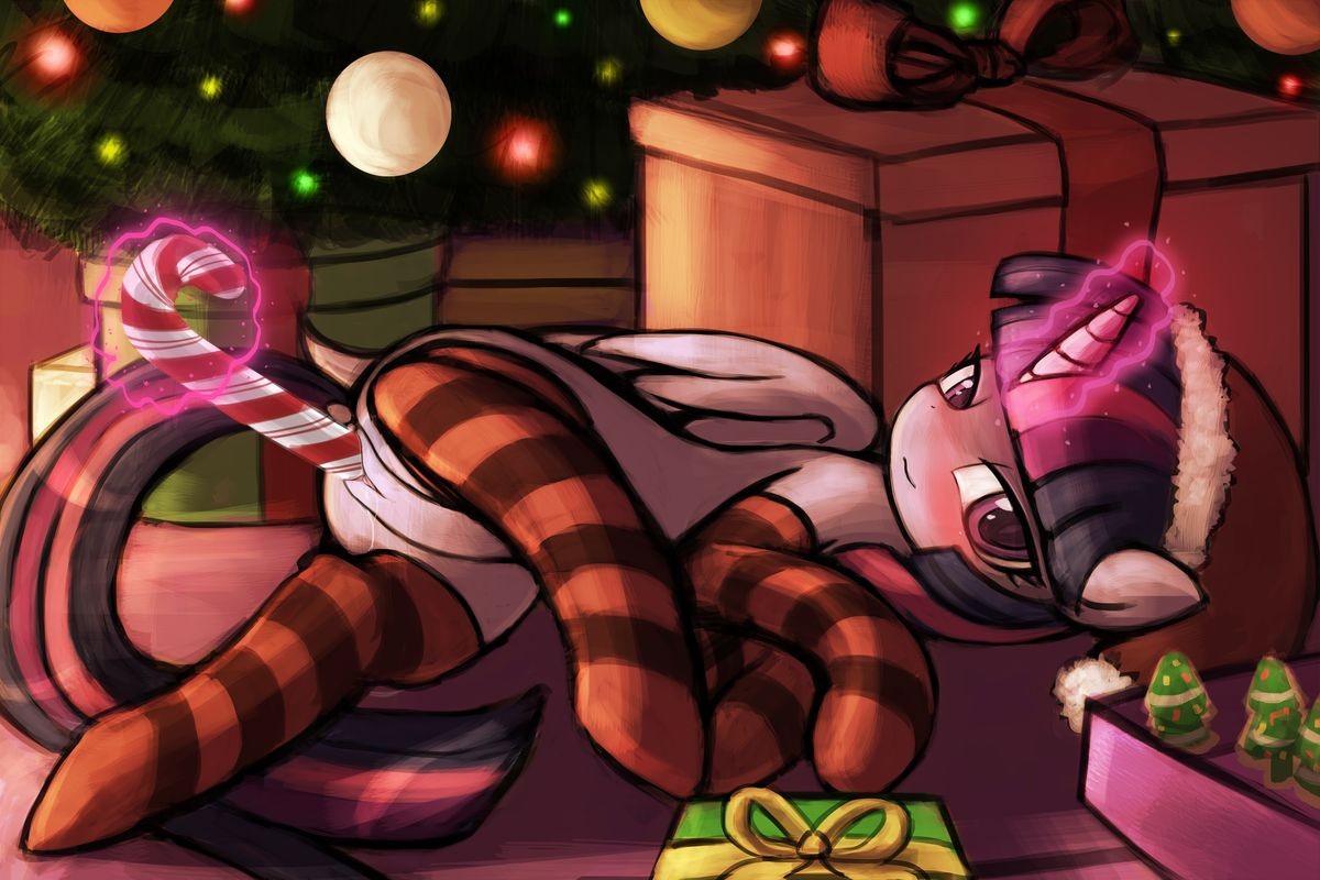 Merry Hoofmas porn comic picture 85