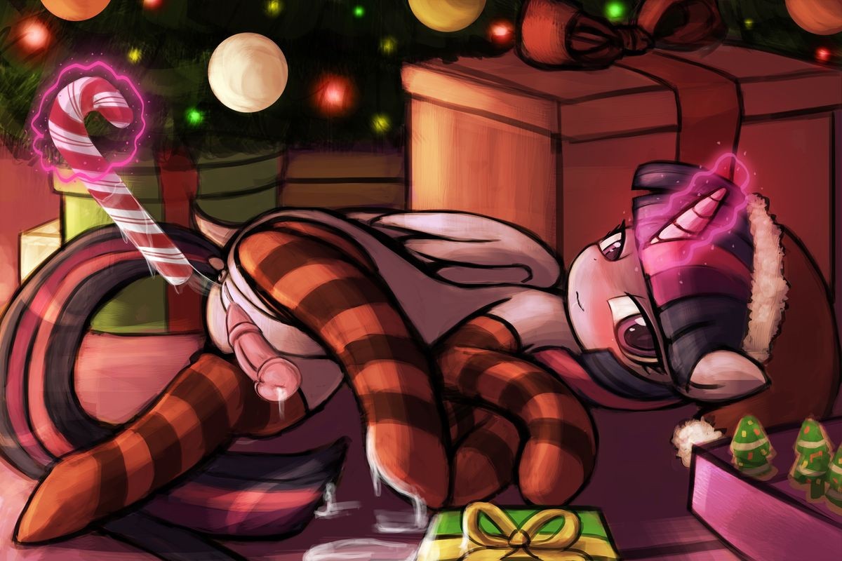 Merry Hoofmas porn comic picture 93