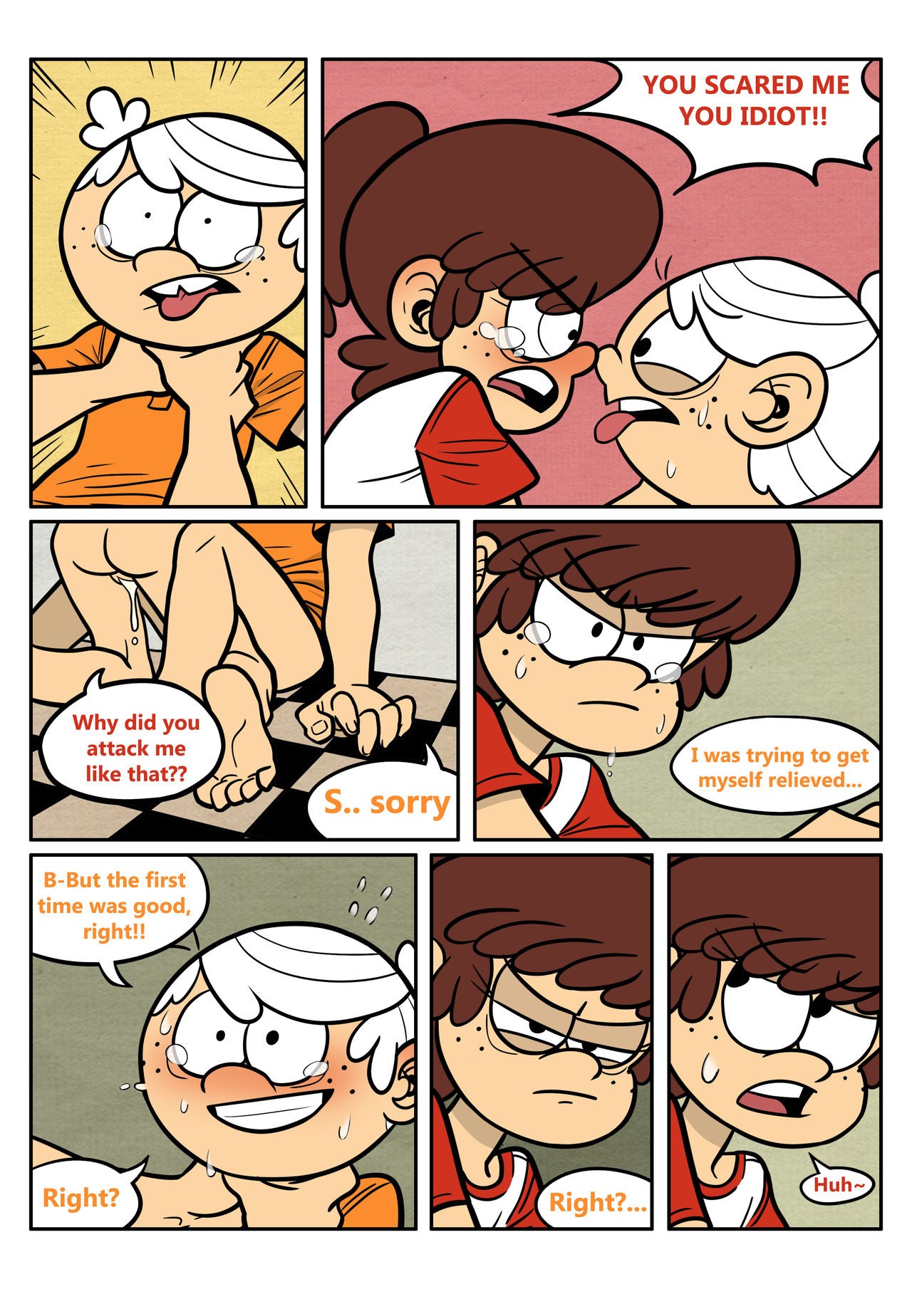 Sister and Brother porn comic picture 27
